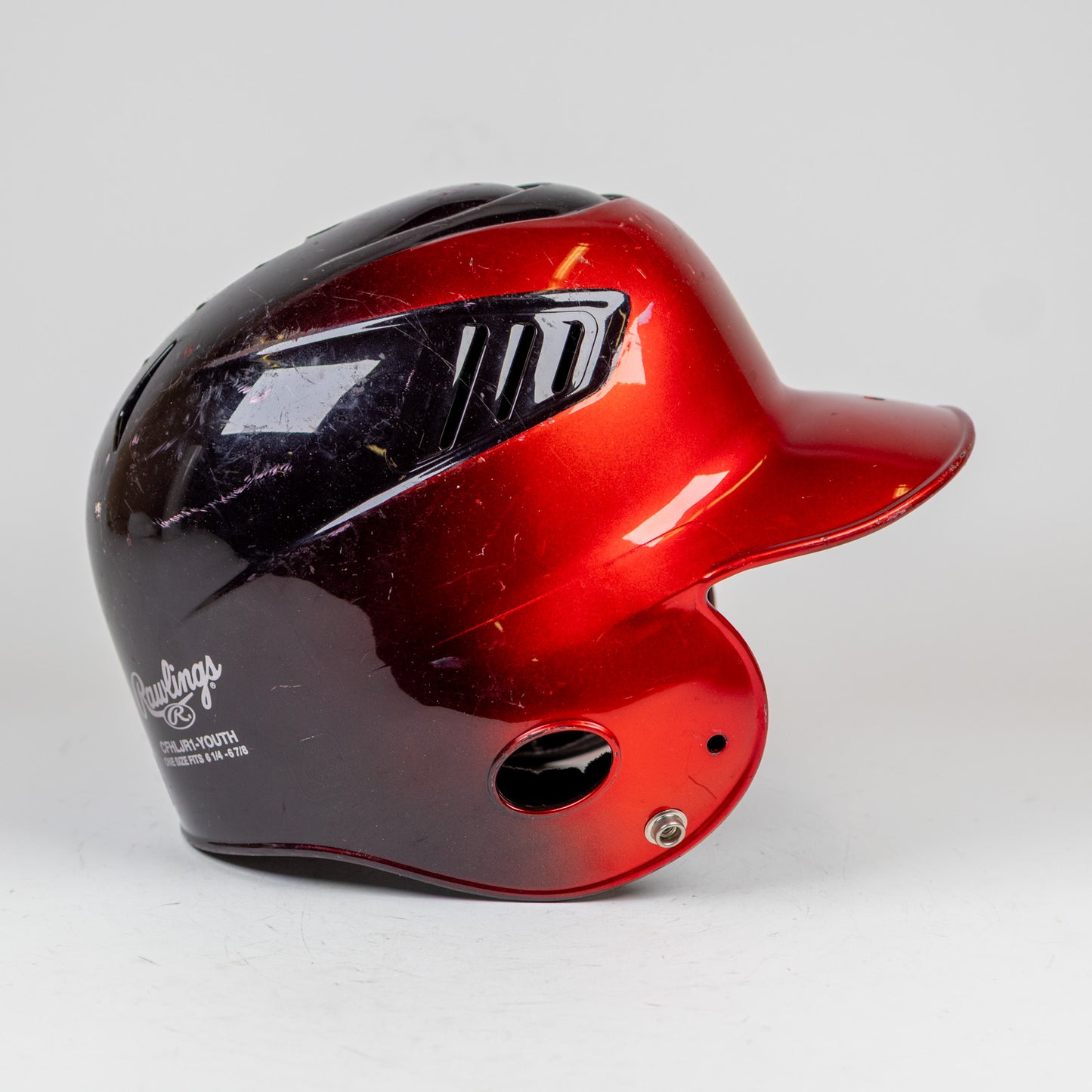 Rawlings CFHJR1 6 1/4" to 6 7/8" Youth Baseball Batting Helmet