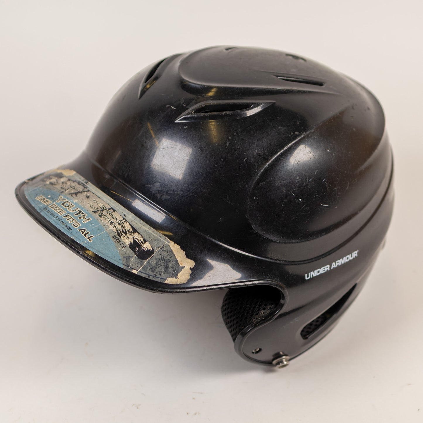 Under Armour UABH-100 6 3/4" & Under Youth Baseball Batting Helmet