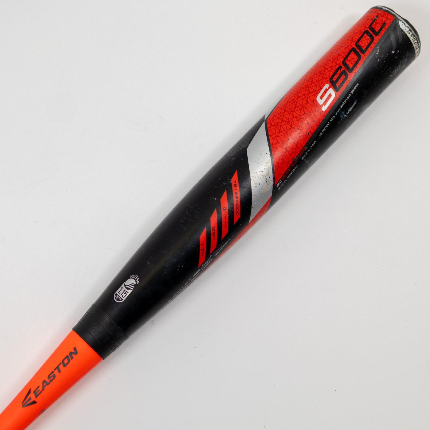 Easton S600C 29/17 (-12) 2 1/4" USSSA (1.15 BPF) Baseball Bat