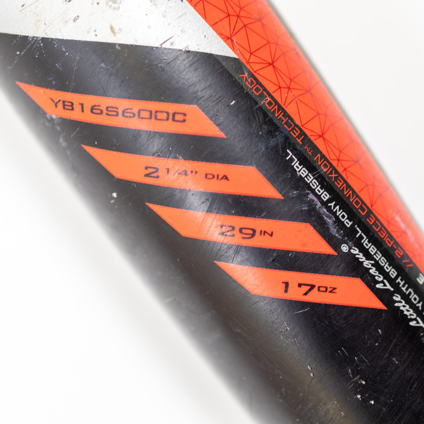 Easton S600C 29/17 (-12) 2 1/4" USSSA (1.15 BPF) Baseball Bat