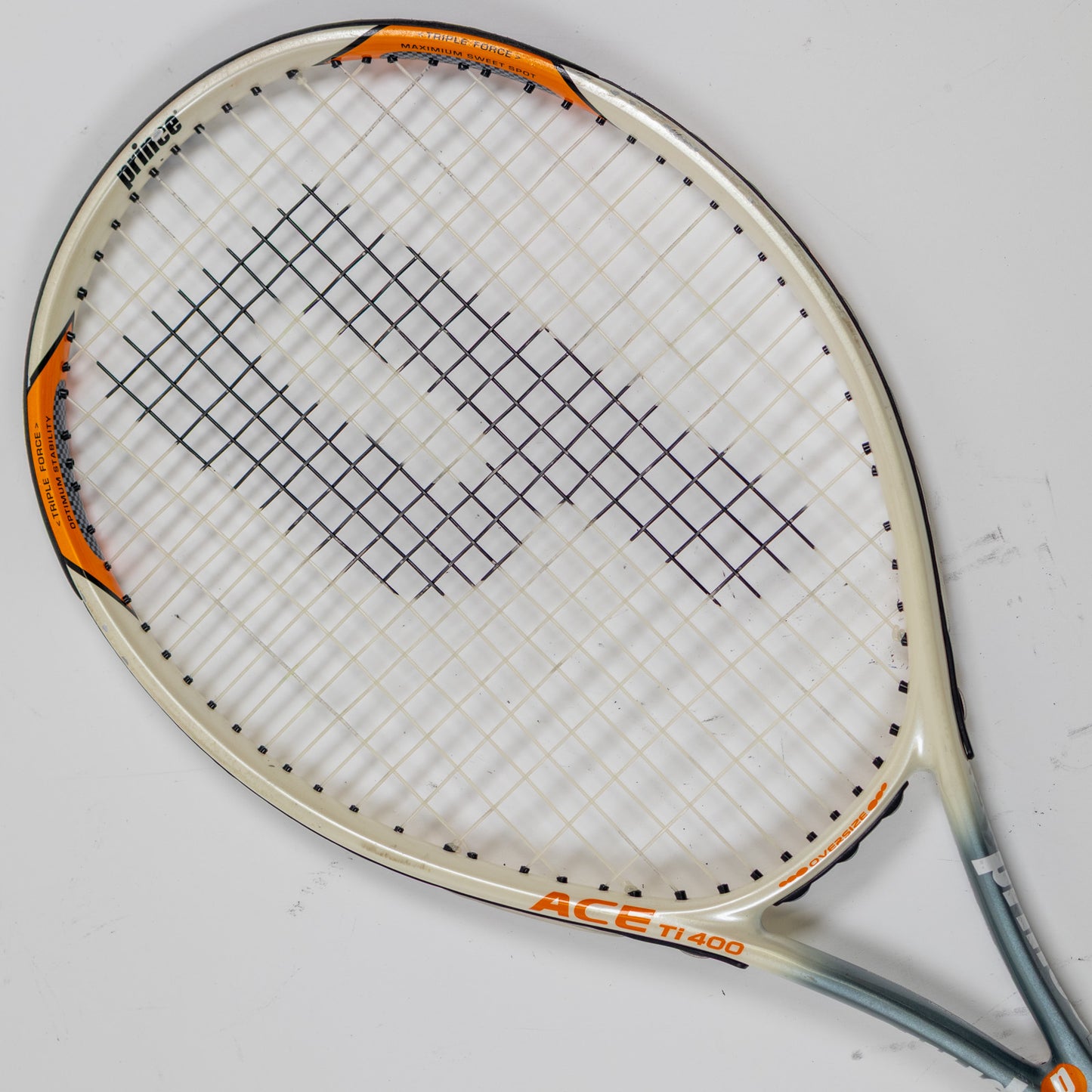 Prince Ace Ti 400 Tennis Racquet 4 1/4" Grip + 110 sq in Head Size