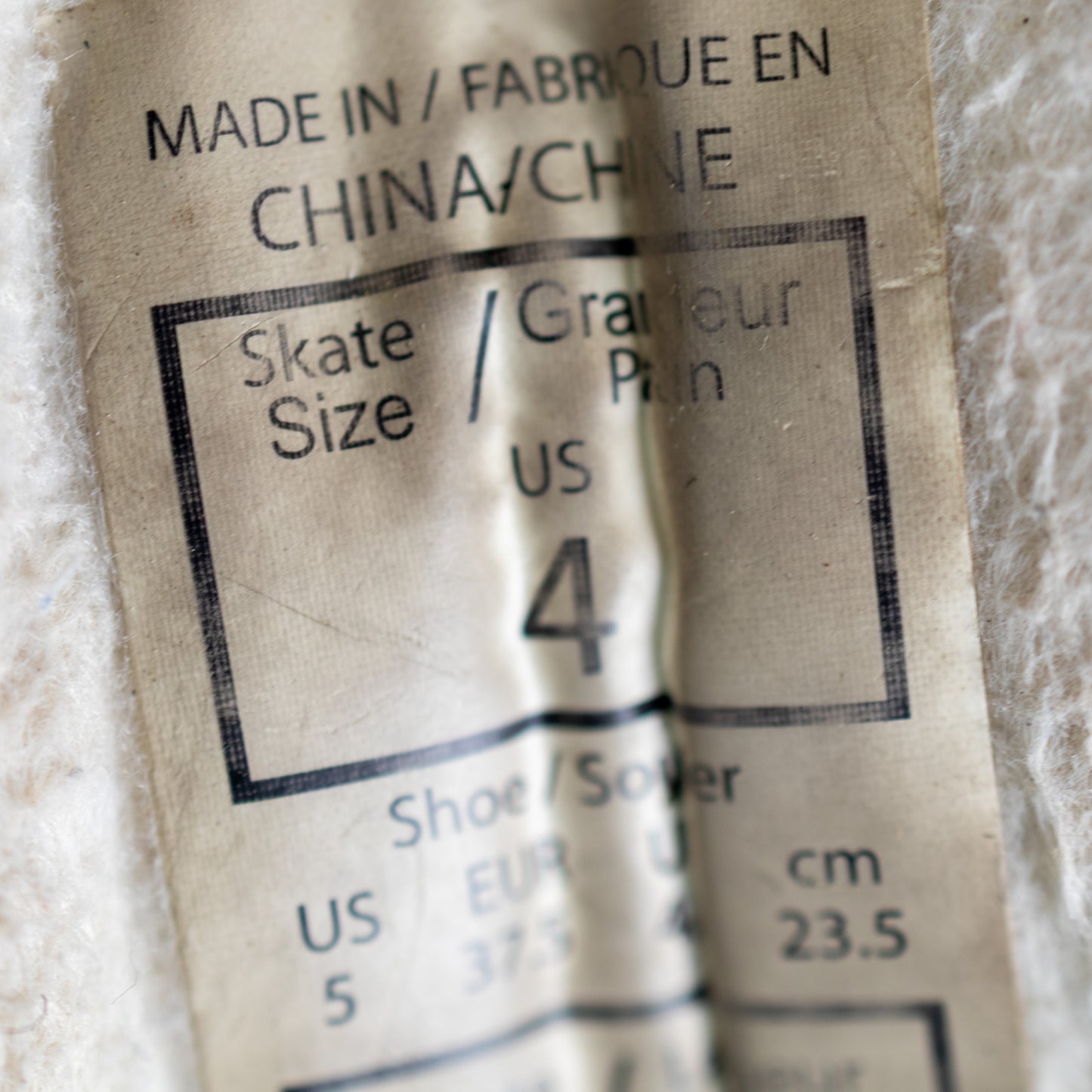 CCM Tacks Classic Size 4.0D Hockey Skates