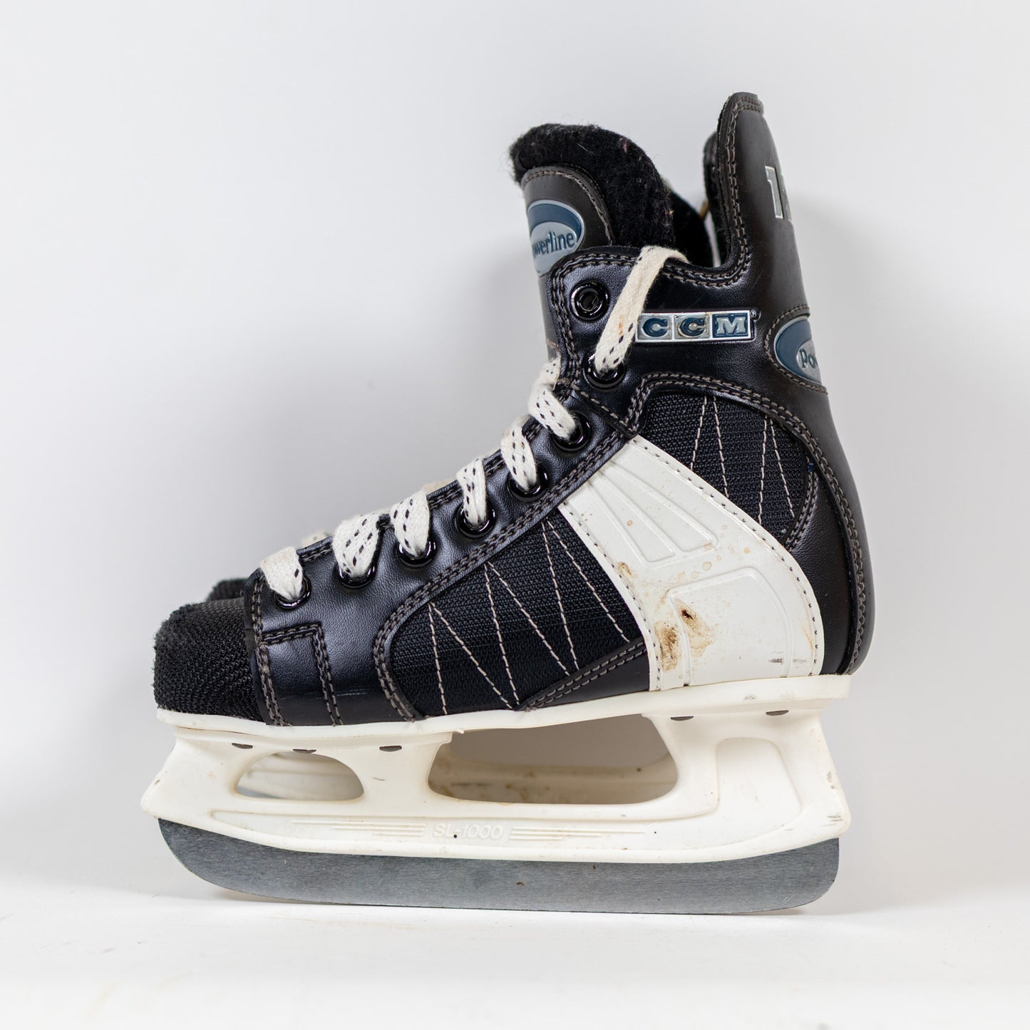 Vintage CCM Powerline 120 Size 13 Youth Hockey Skates