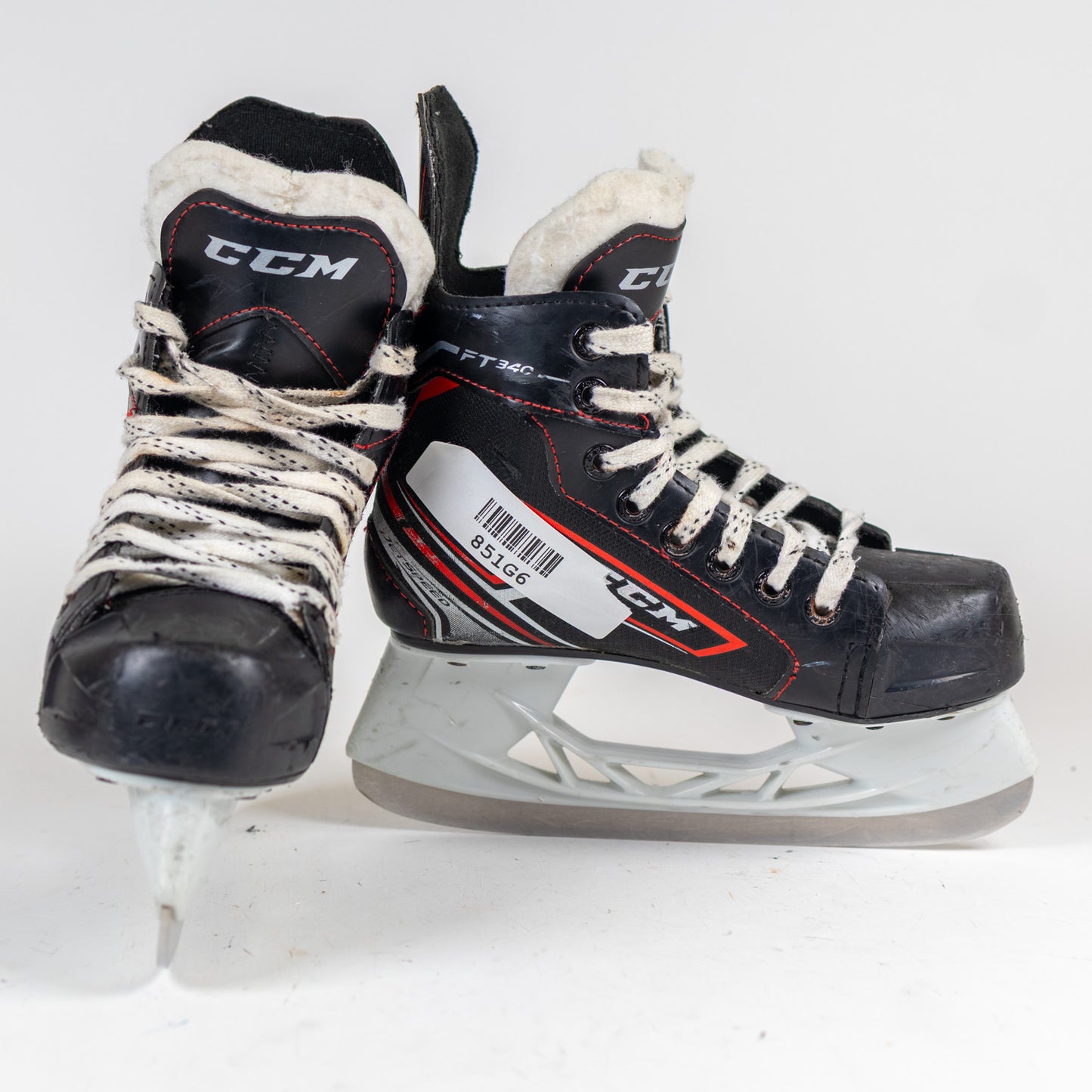 CCM JetSpeed FT340 Size 1.0 Hockey Skates