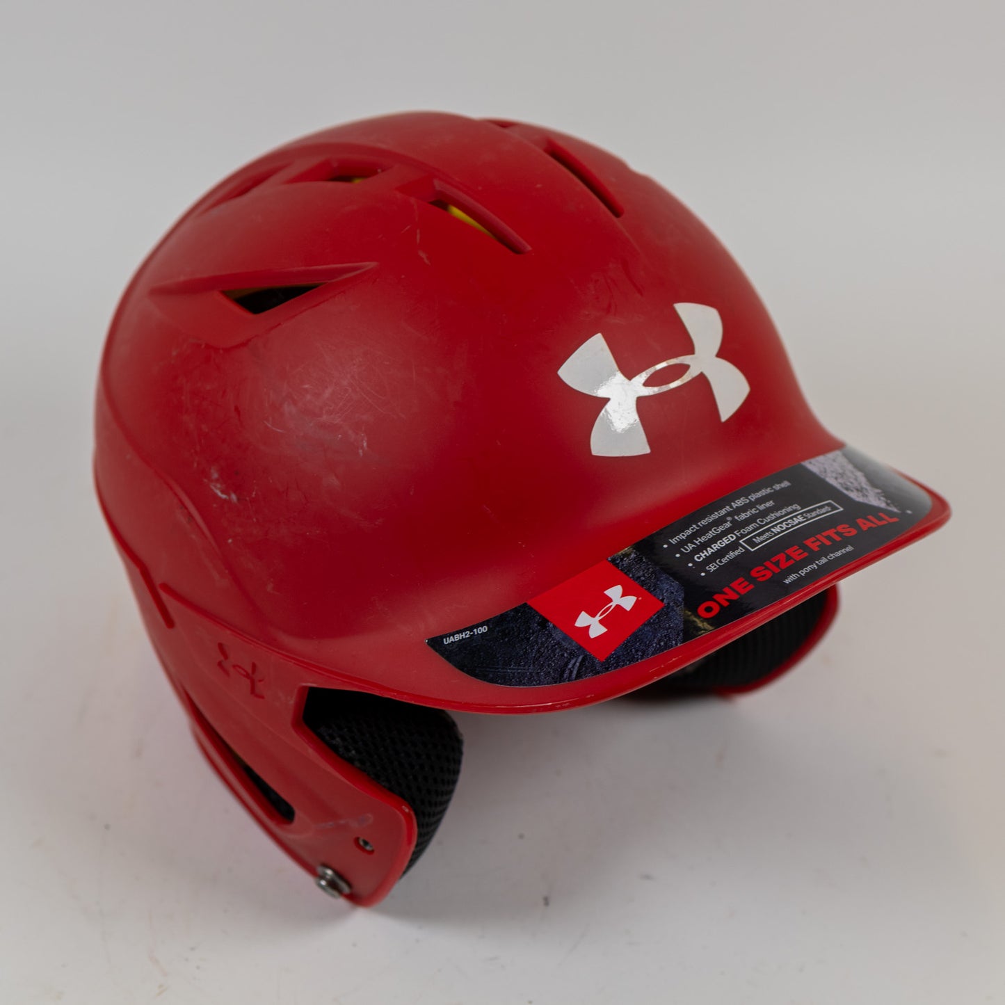 Under Armour USBH2-100 6 1/2" to 7 1/2" Baseball Batting Helmet