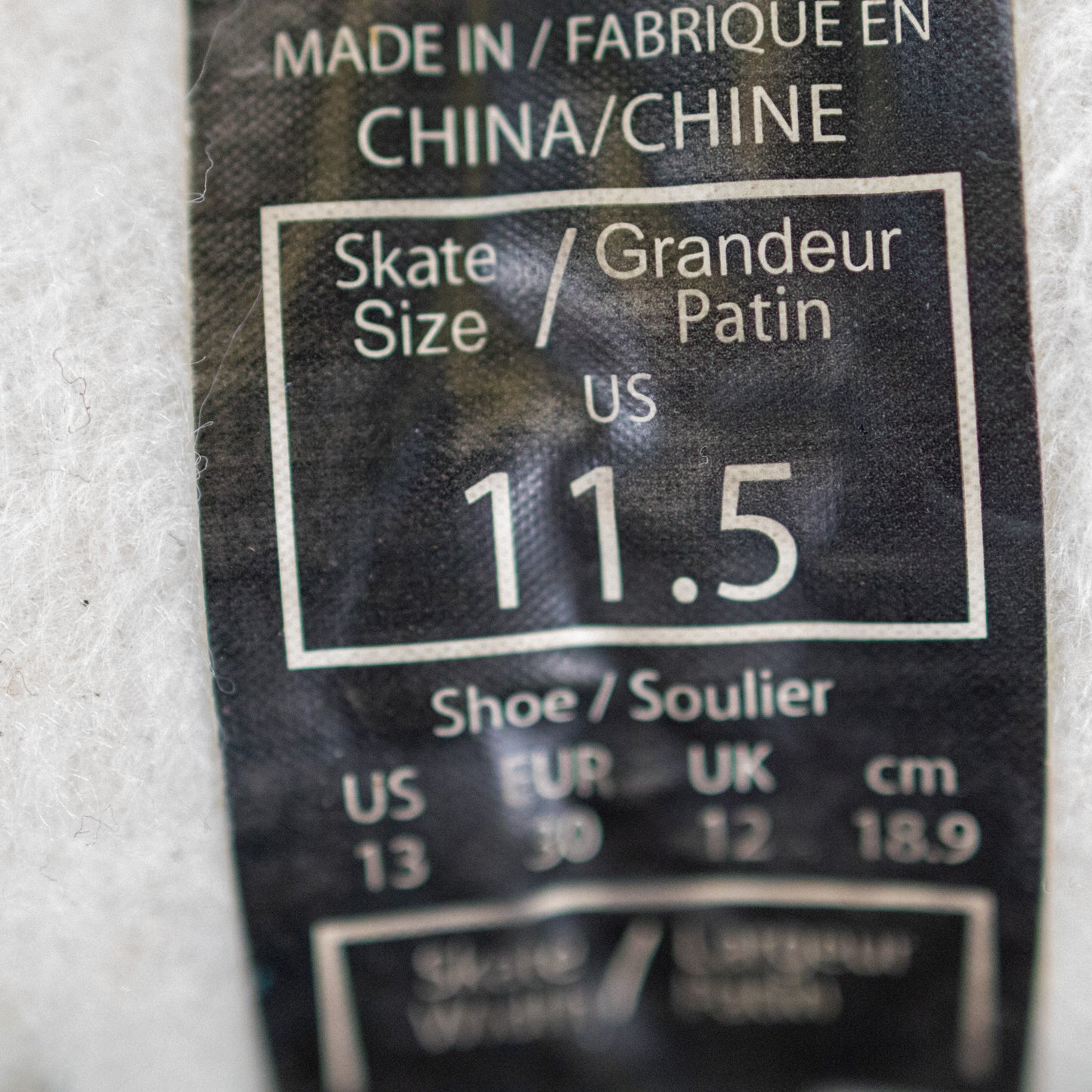 CCM Ribcor 50K Size 11.5 Youth Hockey Skates