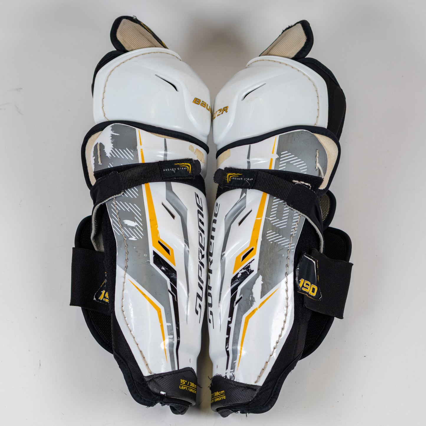 Bauer Supreme 190 Senior 15" Hockey Shin Guards