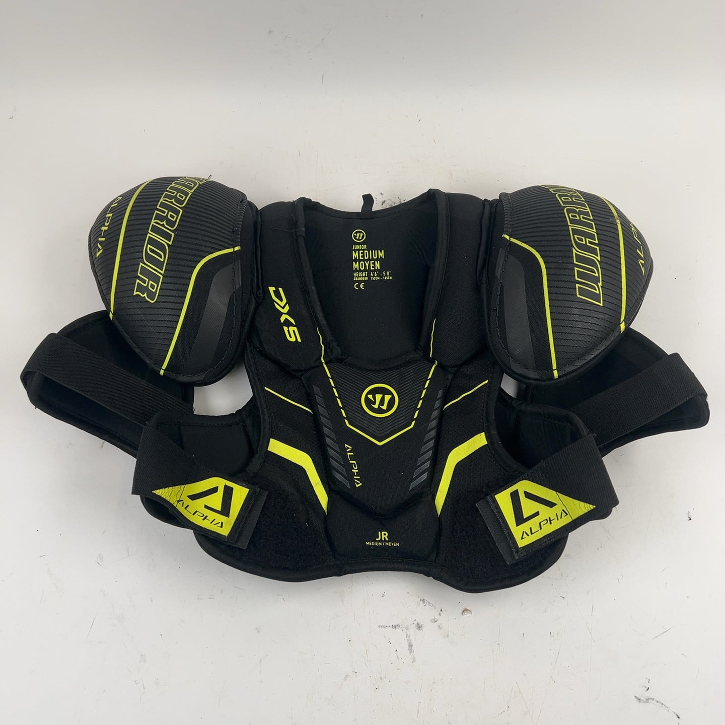 Warrior Alpha Junior Medium Hockey Shoulder Pads