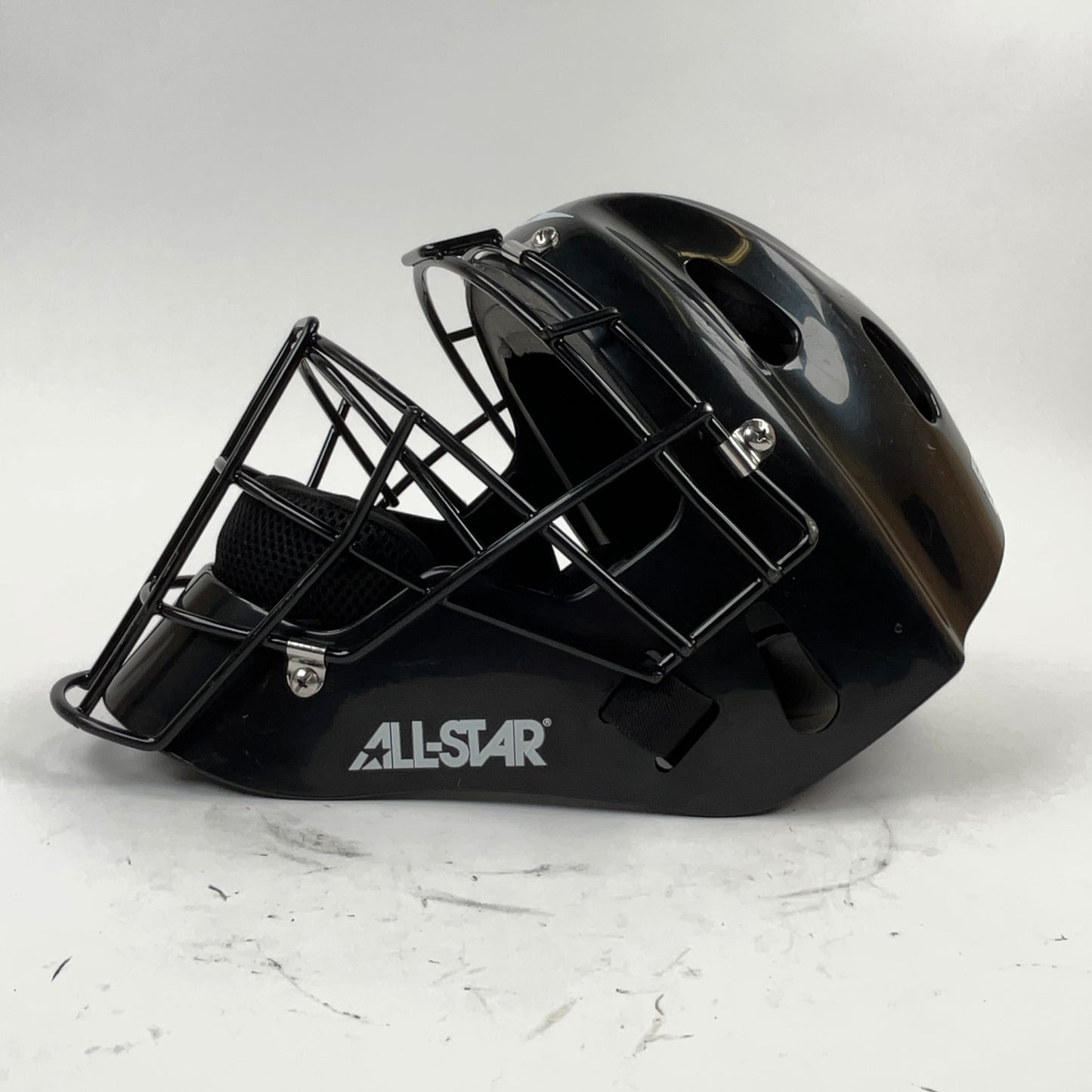 All-Star MVP2300 L/XL Adjustable 7" to 7 1/2" Catchers Helmet