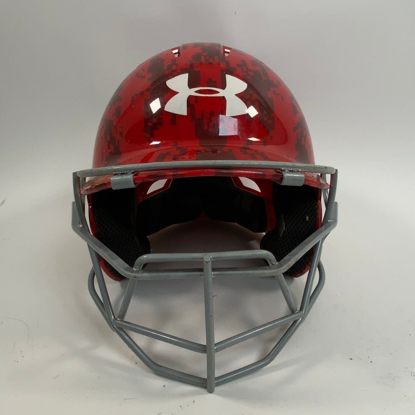 Under Armour UABH2-100 Medium 6 1/2" to 7 1/2" Senior Softball Batting Helmet