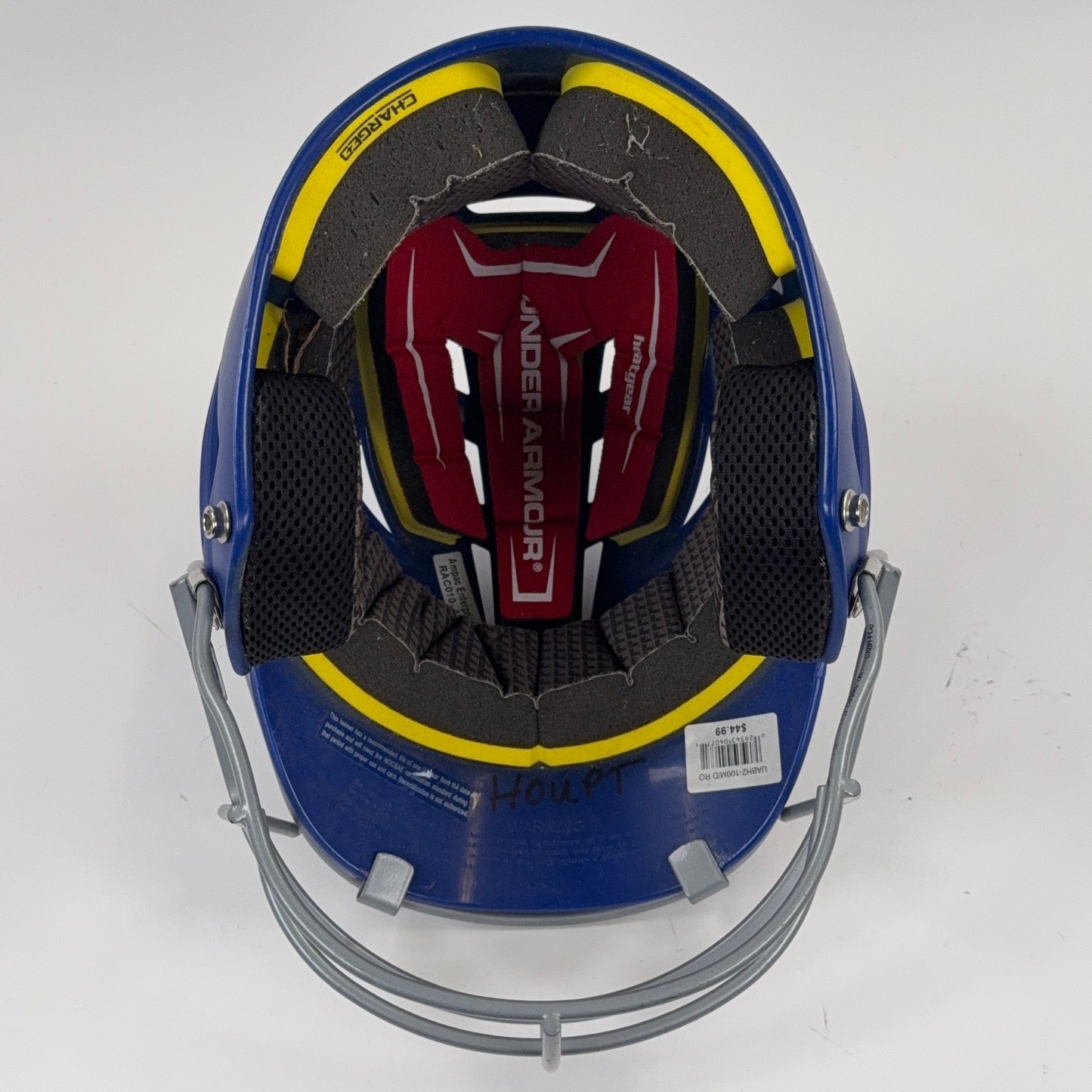 Under Armour UABH2-100 X-Small 6 1/2" to 7 1/2" Senior Softball Batting Helmet