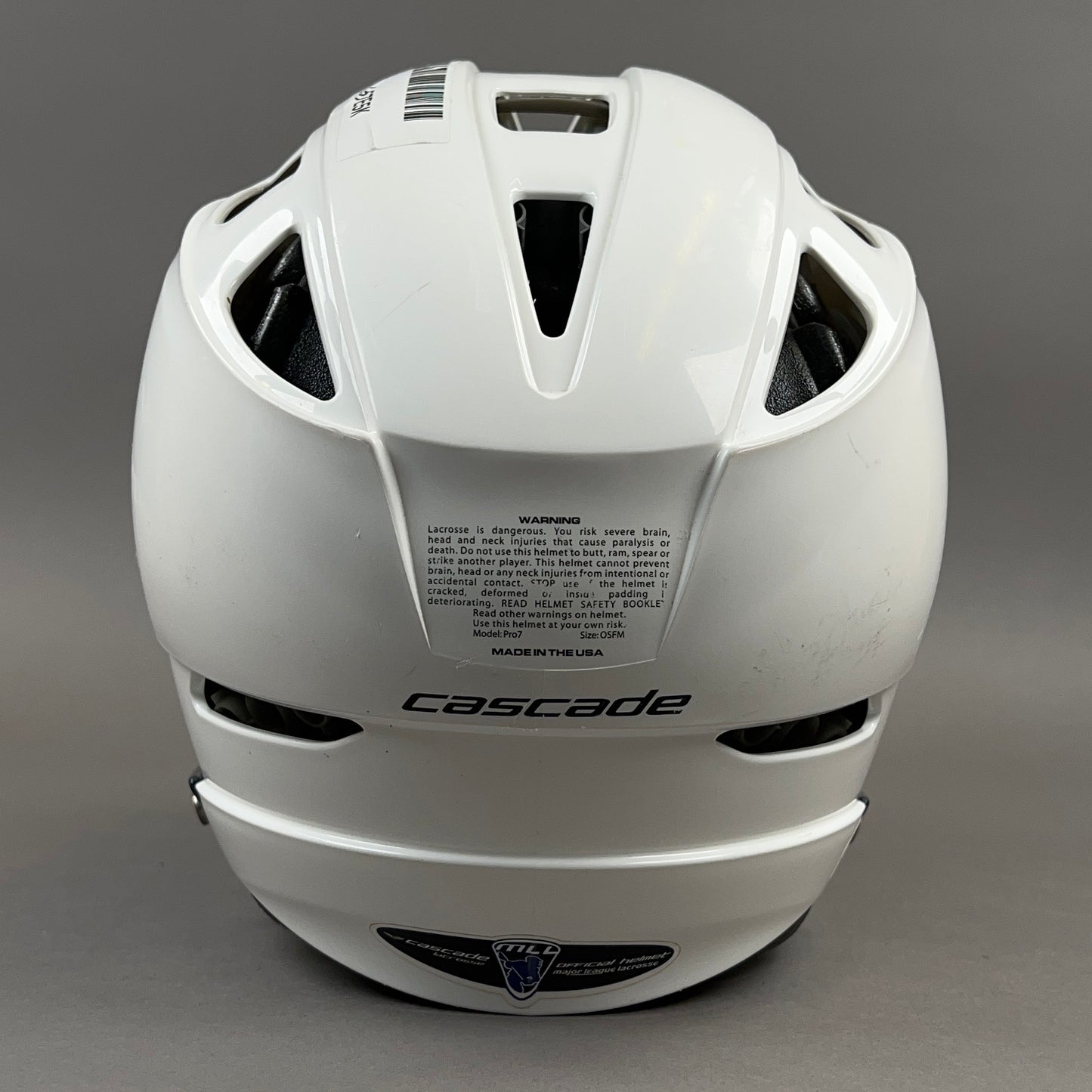 Cascade Pro7 Medium 22" to 23.5" Senior Lacrosse Helmet