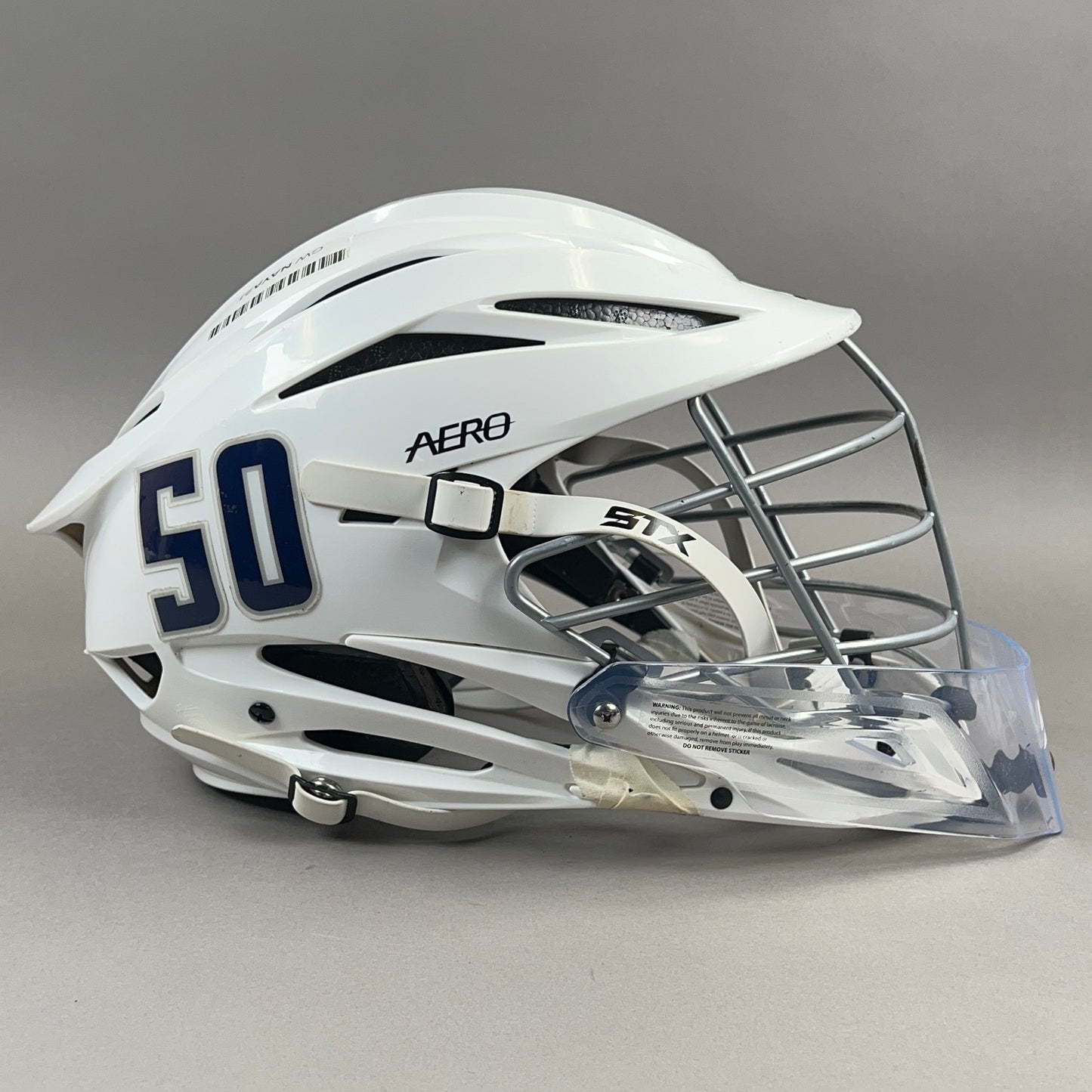 STX Aero OSFM Adjustable 21.5" to 24" Senior Lacrosse Helmet