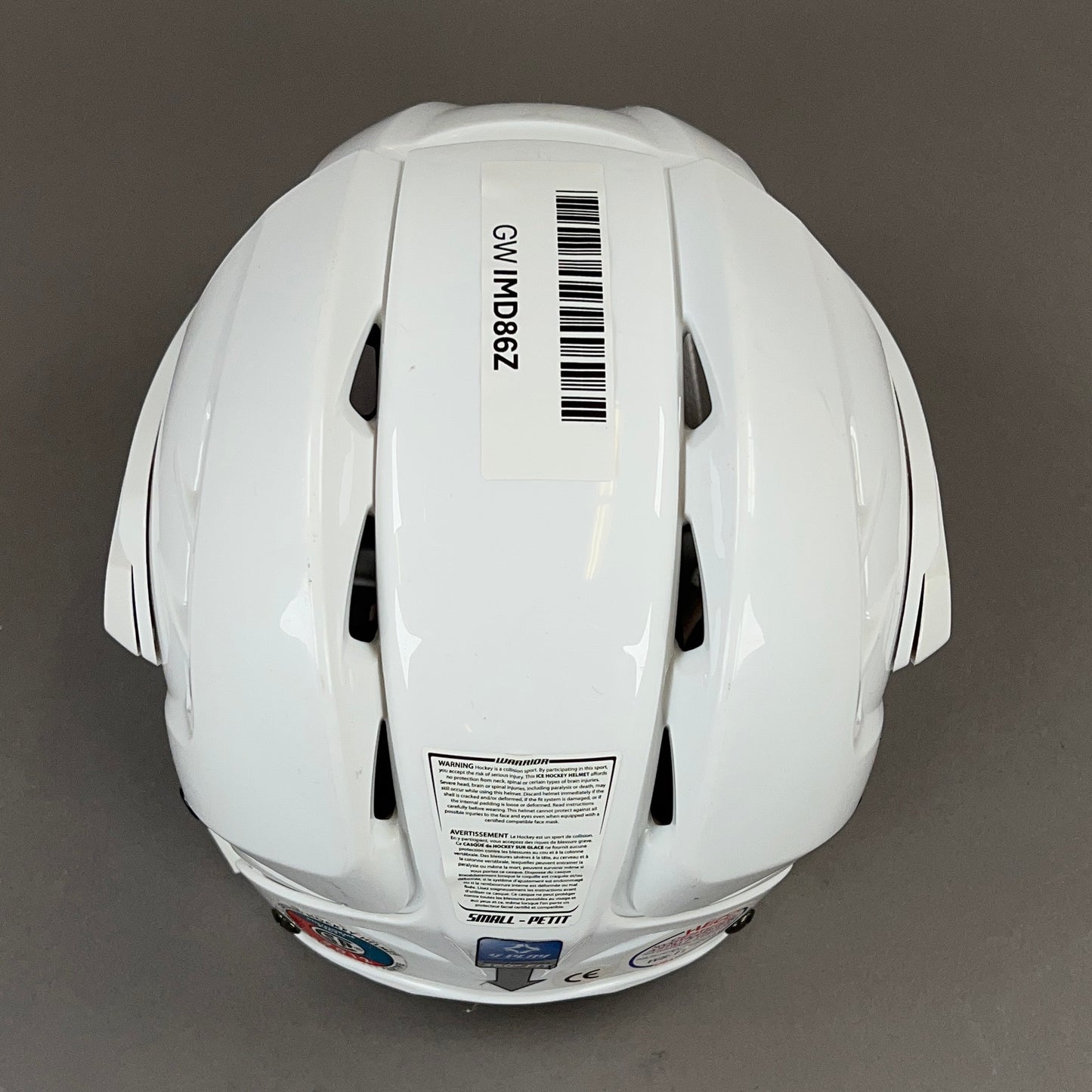 Warrior Krown 360 Pro OSFM Adjustable 6 1/2" to 7 1/4" Youth Hockey Helmet