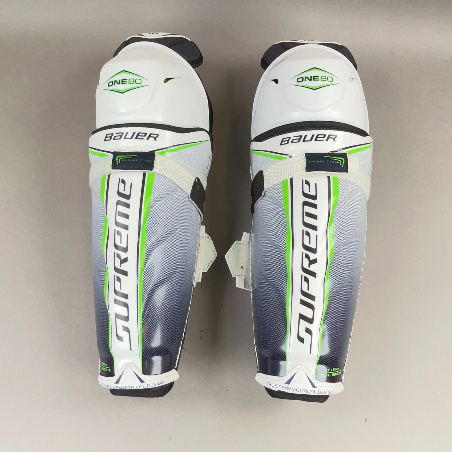 Bauer Supreme ONE80 Intermediate 14" Hockey Shin Guards