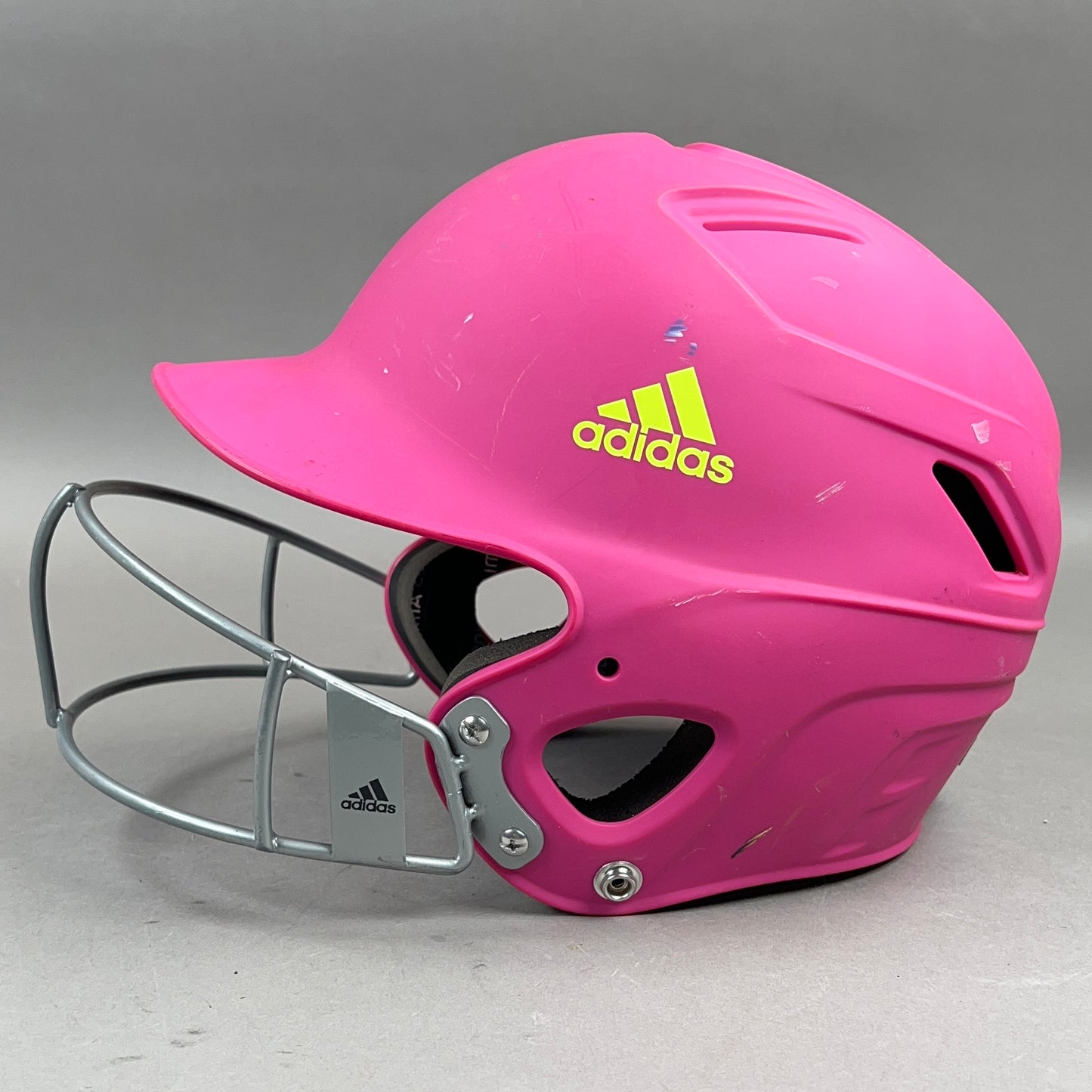 Adidas KB4HA M/L Adjustable 6 3/8" to 7 5/8" Senior Softball Batting Helmet