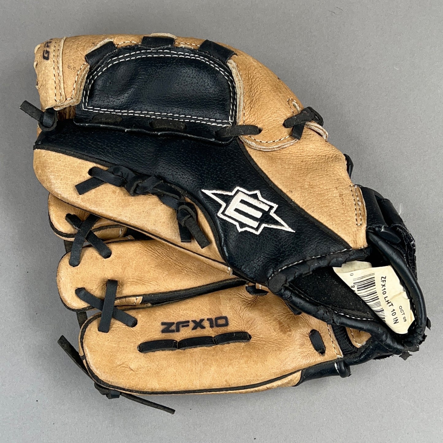 Easton ZFX10 10" Left Hand Thrower Baseball Glove