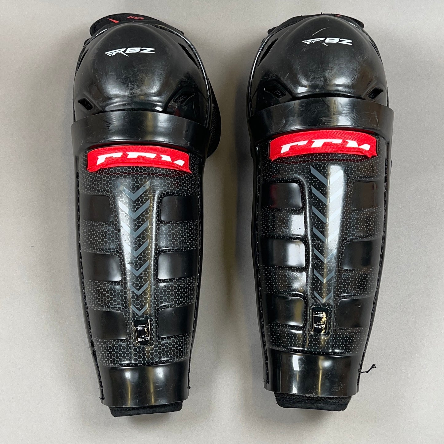 CCM RBZ 110 Senior 15" Hockey Shin Guards