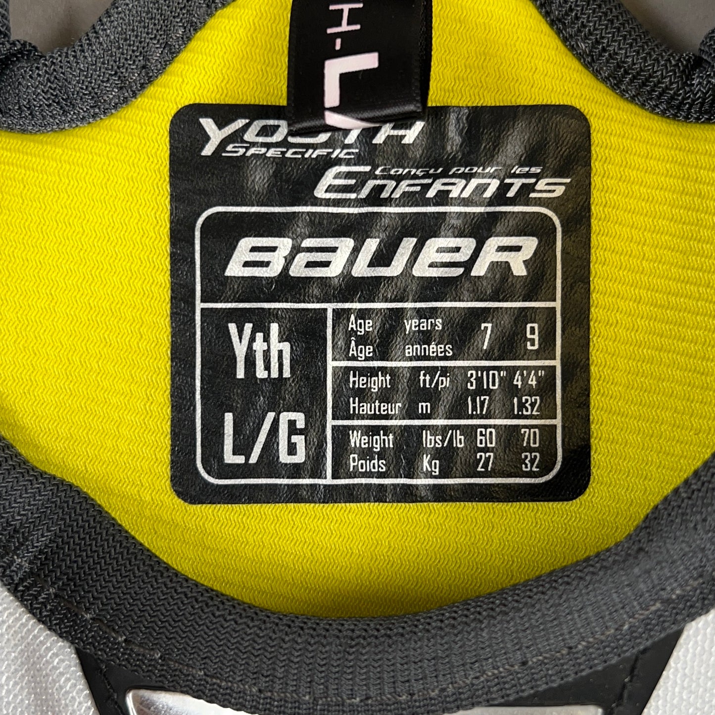 Bauer Supreme S170 Youth Large Hockey Shoulder Pads