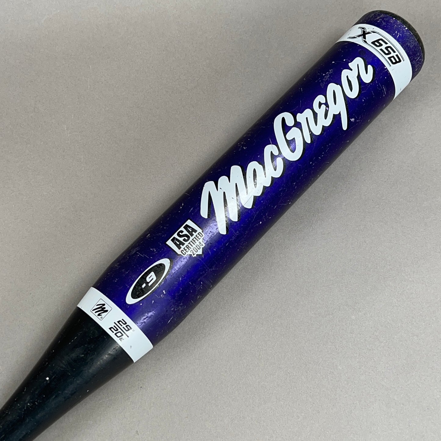 MacGregor X65B 29/20 (-9) ASA Softball Bat