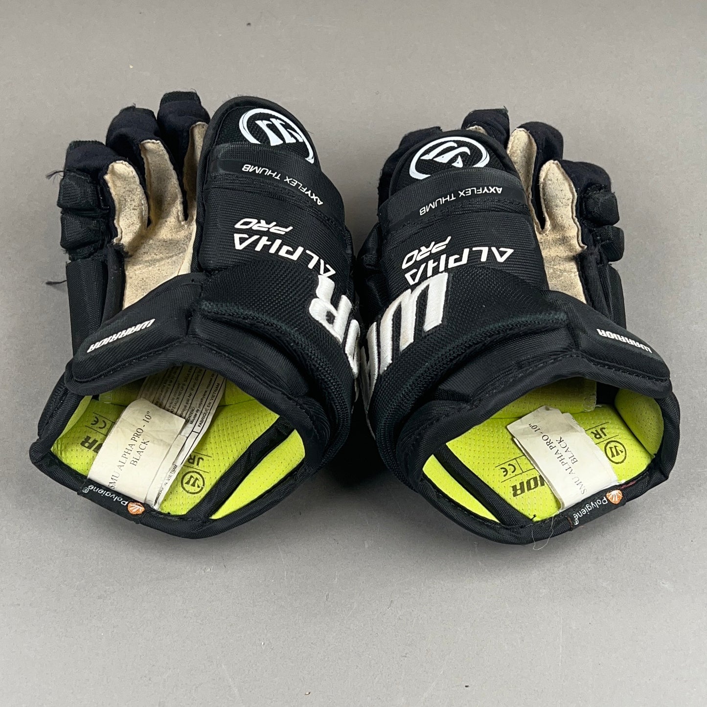 Warrior Alpha Pro Junior 10" Hockey Gloves