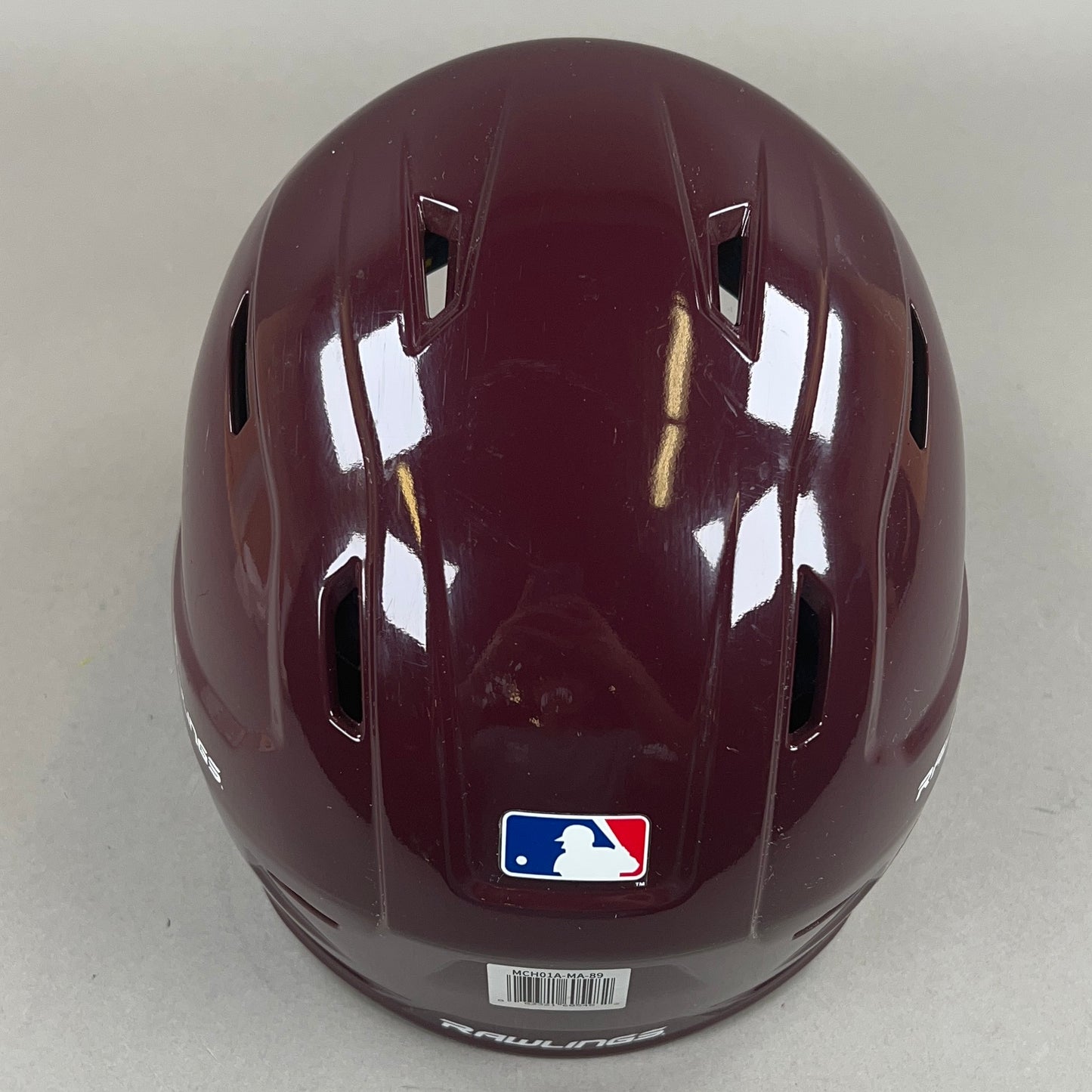 Rawlings Mach-89-RevA 7 1/8" to 7 1/4" Junior Baseball Batting Helmet