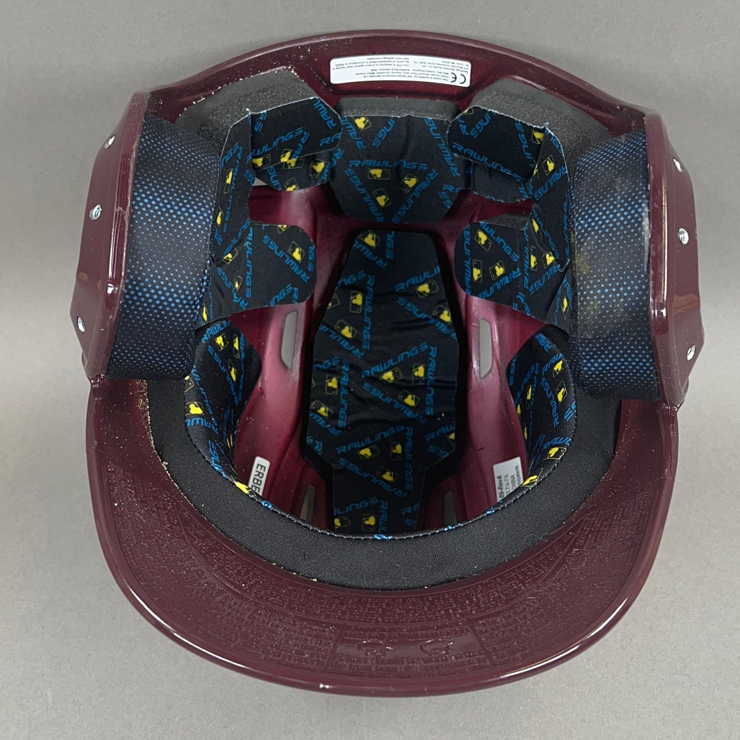 Rawlings Mach-89-RevA 7 1/8" to 7 1/4" Junior Baseball Batting Helmet
