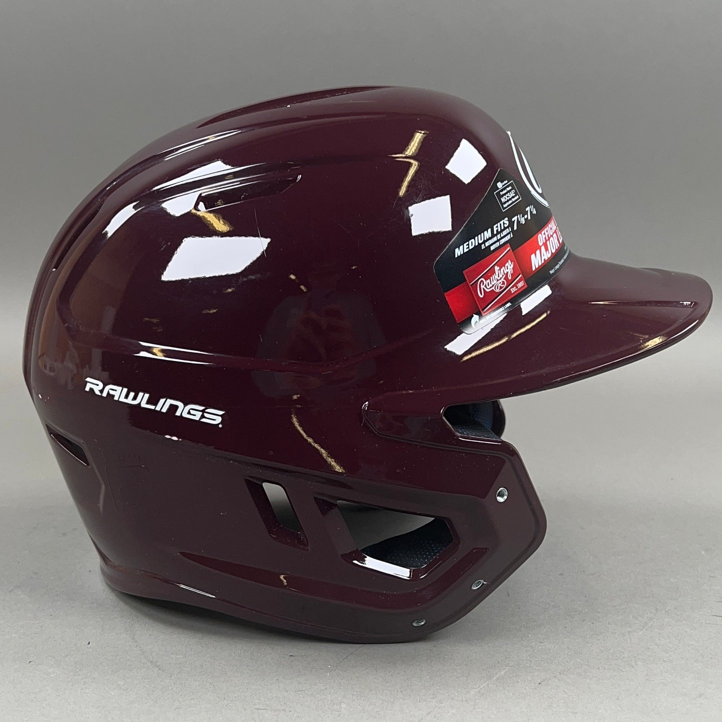 Rawlings MACH-89-RevA 7 1/8" to 7 1/4" Junior Baseball Batting Helmet