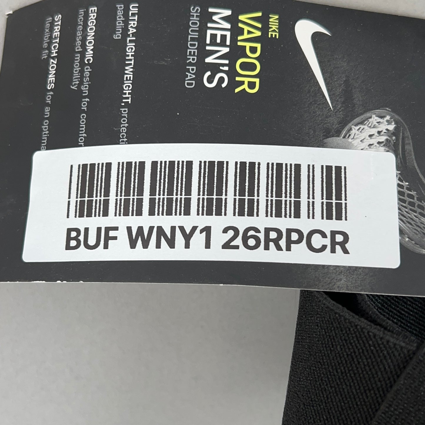 Nike Vapor Junior Medium Lacrosse Shoulder Pads