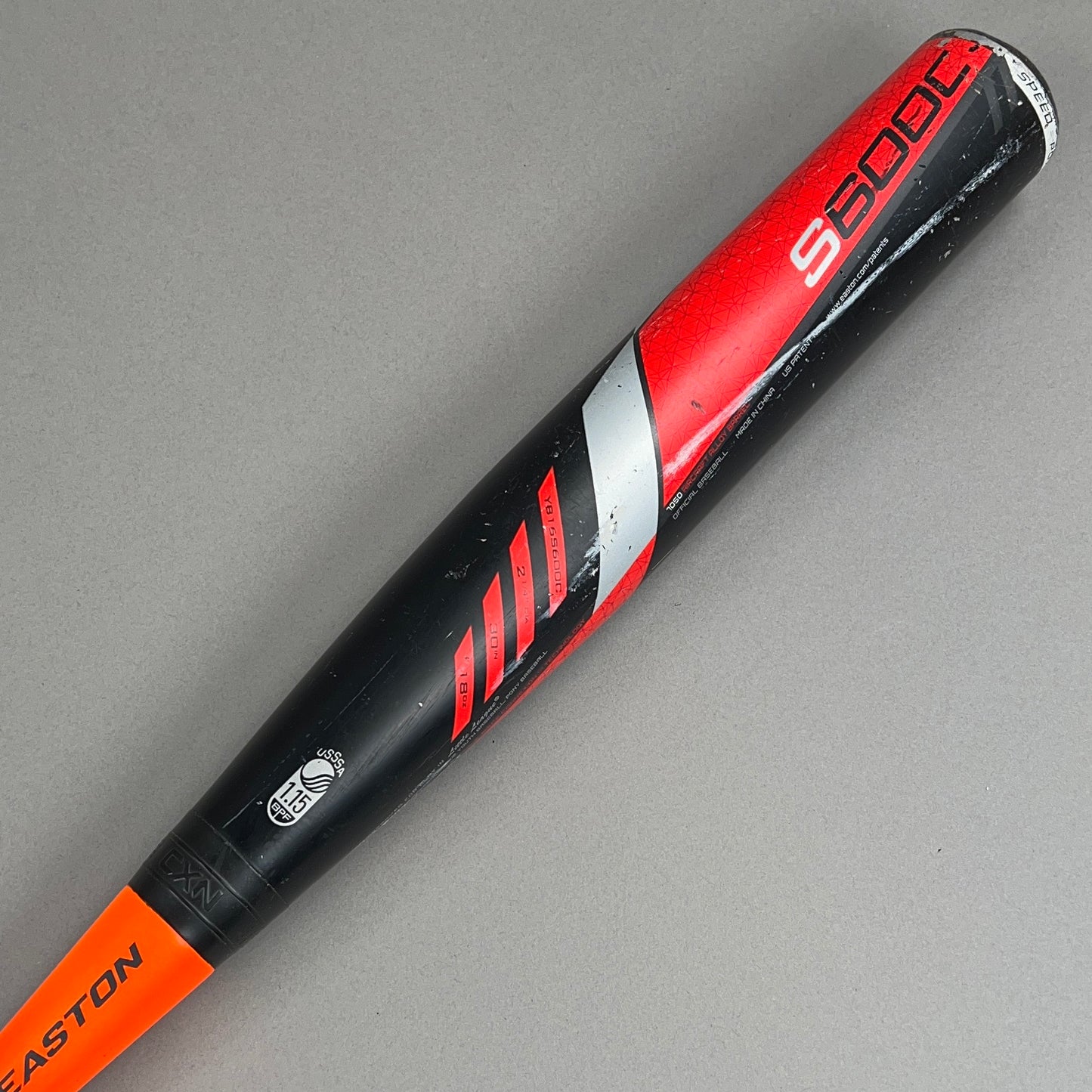Easton S600C YB16S600C 30/18 (-12) USSSA Baseball Bat
