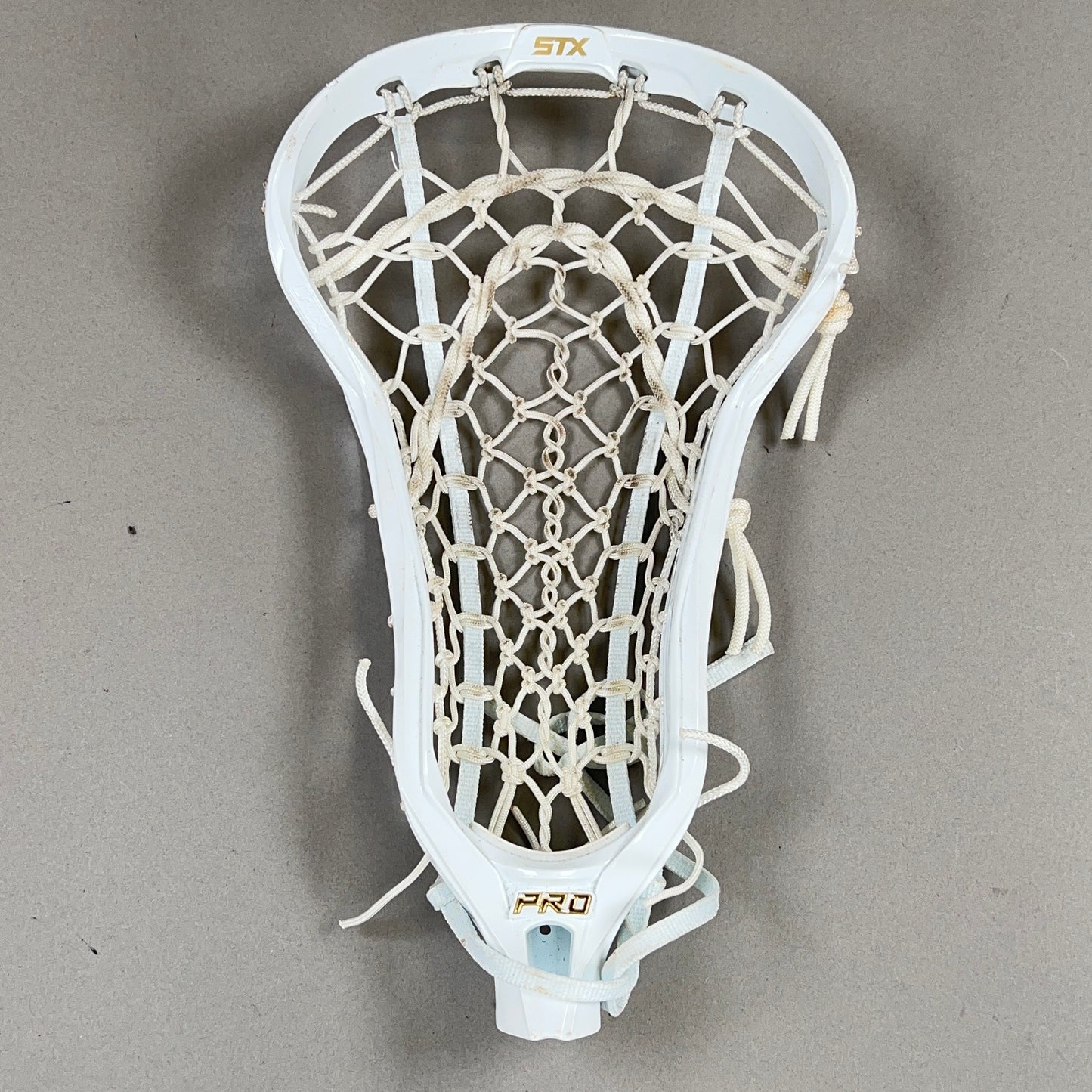 STX Crux Pro Womens Attack/Mid Strung Lacrosse Head