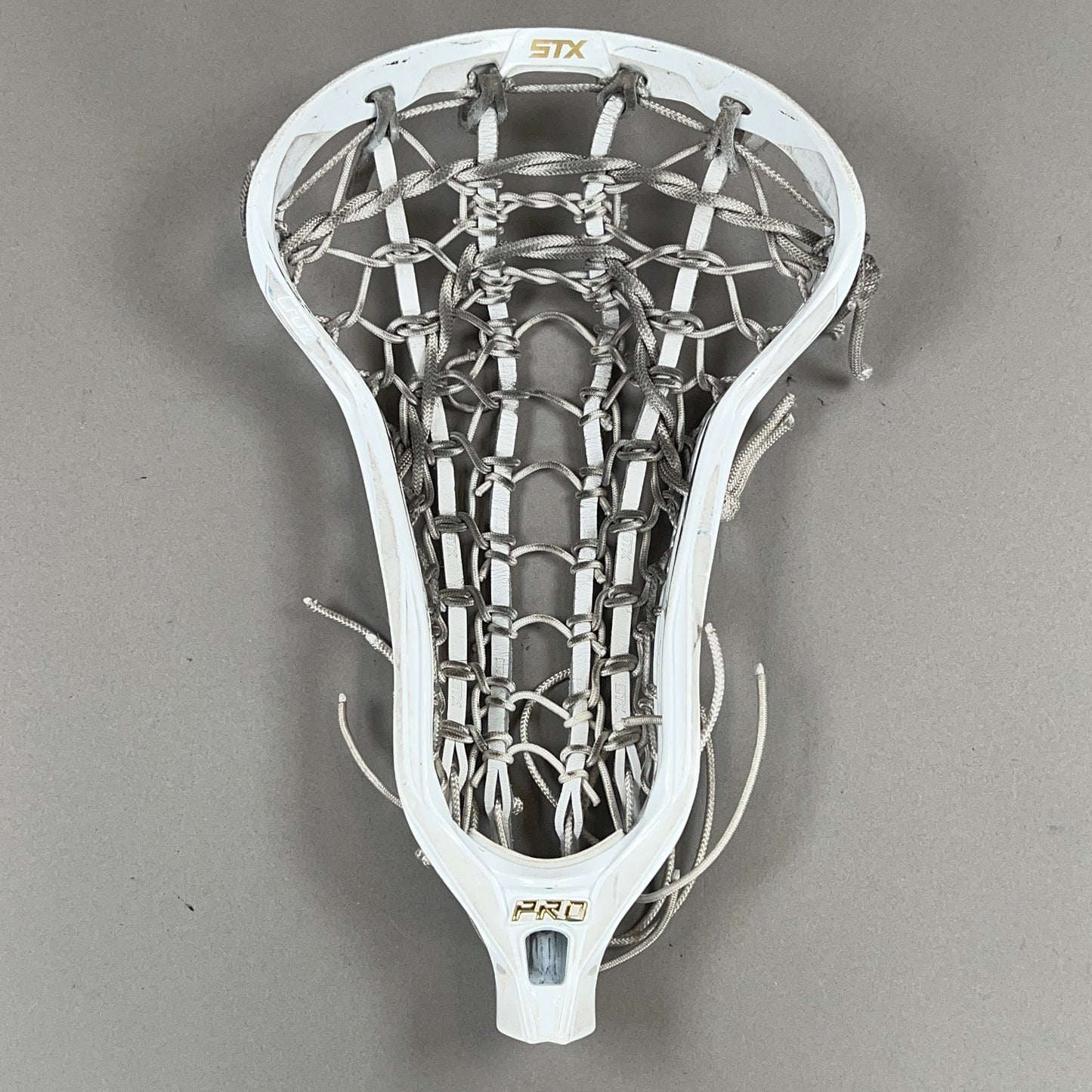 STX Crux Pro Womens Attack/Mid Strung Lacrosse Head