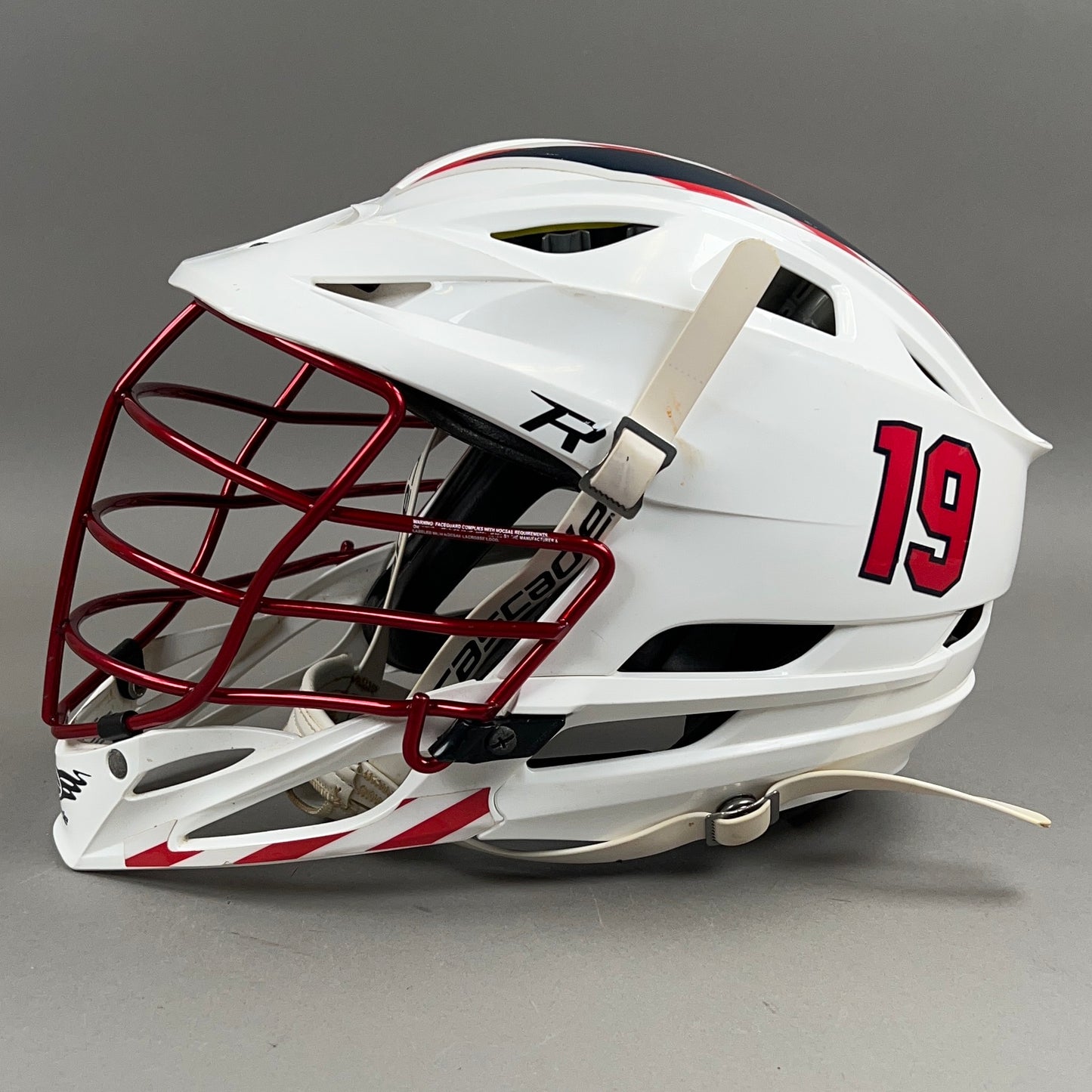 Cascade R OSFM Adjustable 21.5" to 24" Senior Lacrosse Helmet
