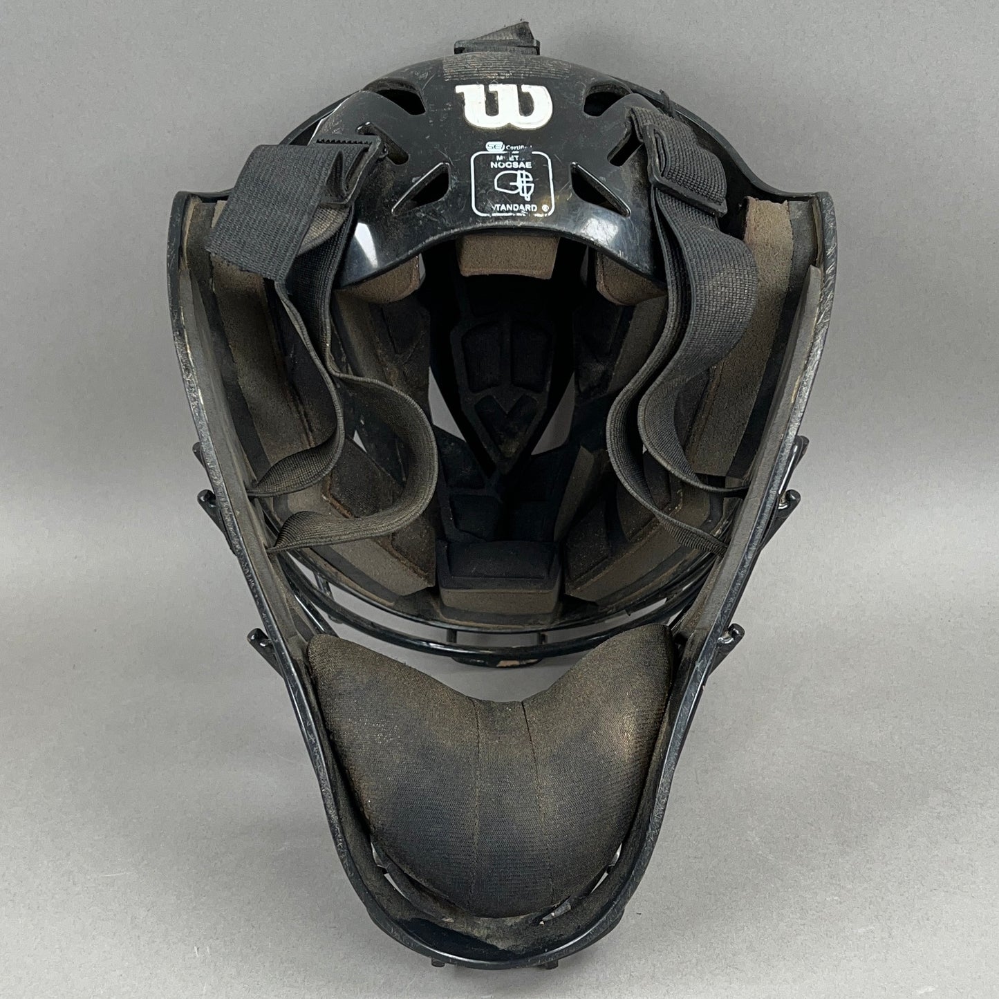 Wilson Pro Stock M/L Adjustable 6" to 7" Senior Catchers Helmet