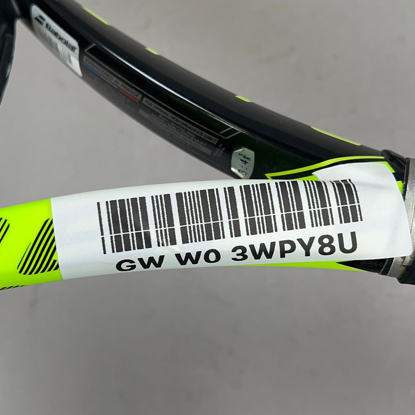 Babolat Pure Aero Tennis Racket 4 1/2" Grip & 100in² Head Size