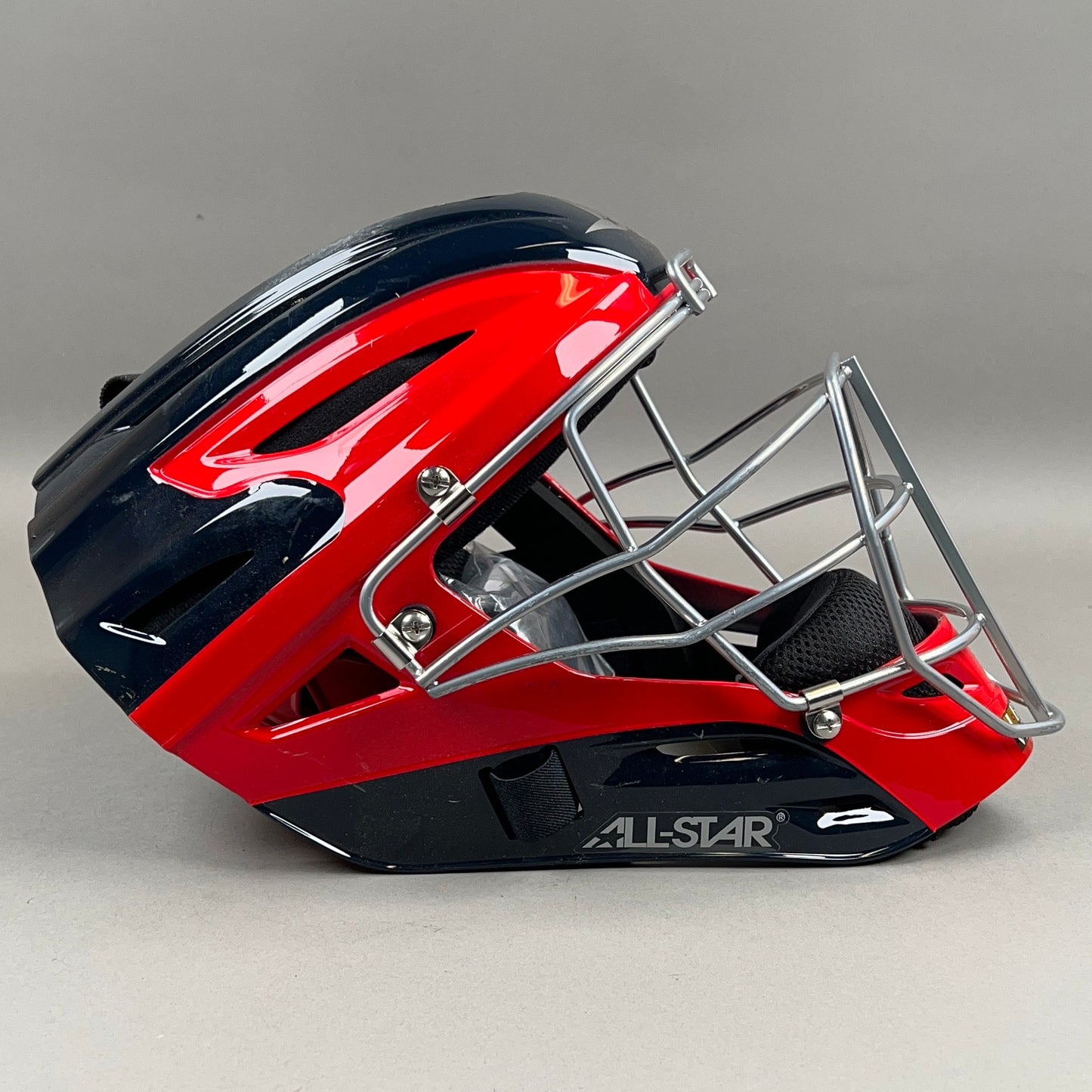 All-Star MVP2500-1 M/L Adjustable 7" to 7 1/2" Senior Catchers Helmet