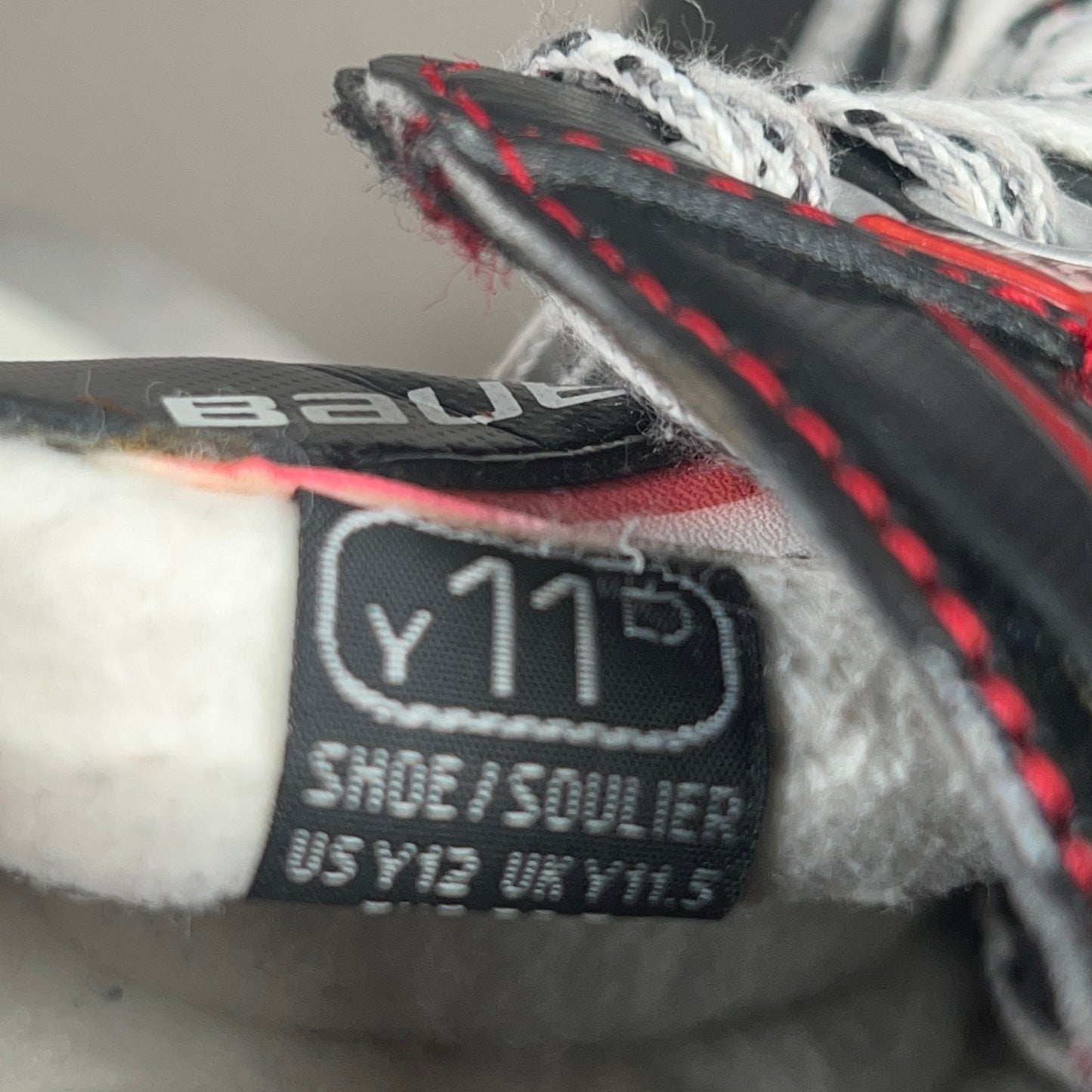 Bauer Vapor X500 Size 11Y Youth Hockey Skates