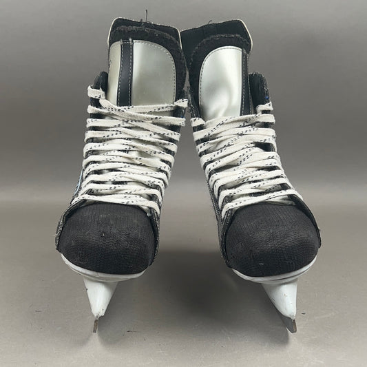Bauer Supreme Silver Comp Size 7R Vintage Senior Hockey Skates