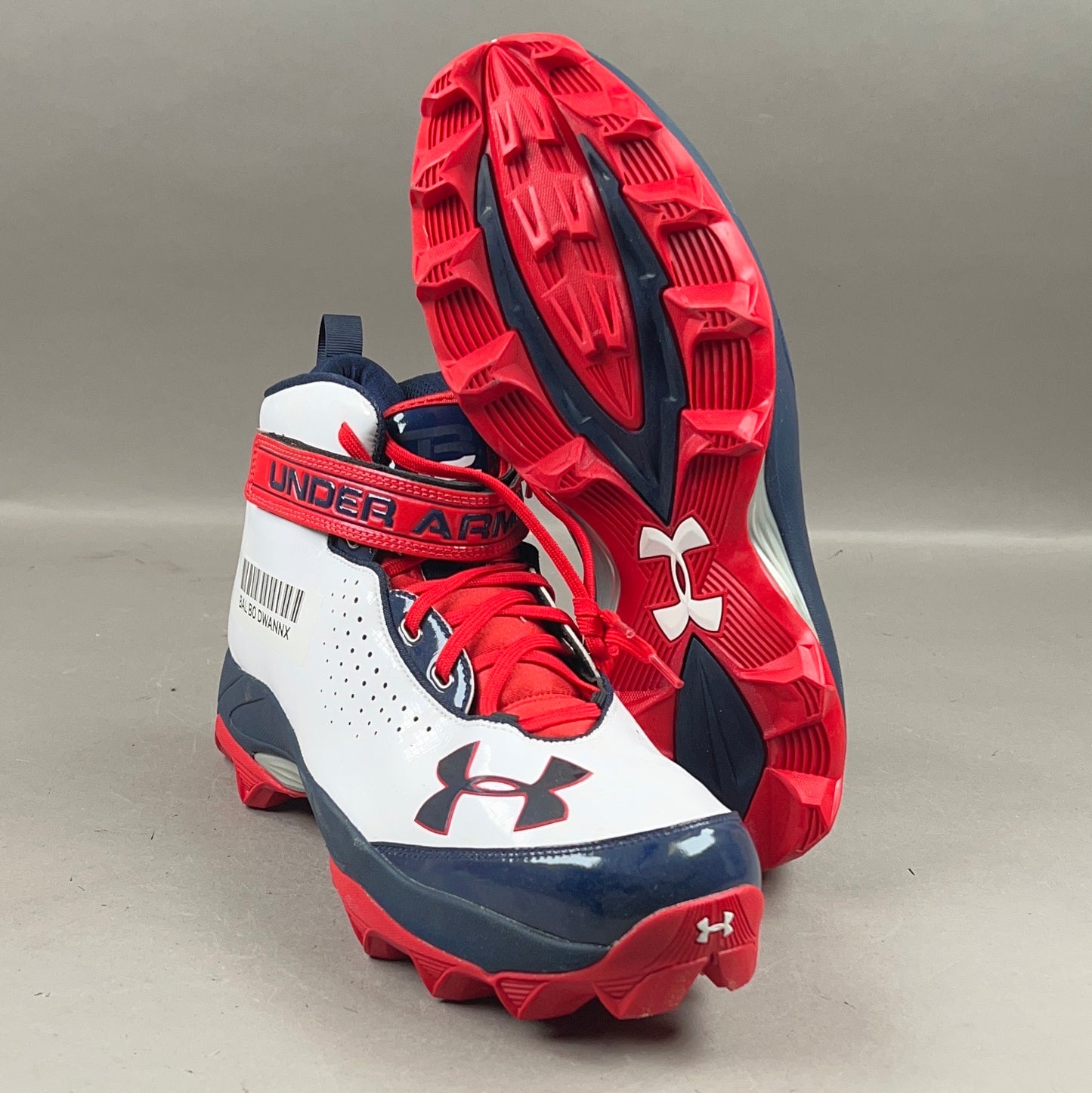 Under Armour Team-Issued Tom Brady TB12 Size 13 Football Cleats