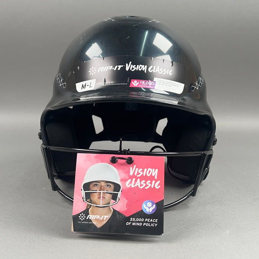 Rip-It Vision Classic M/L 6 1/2" to 7 3/8" Junior Softball Batting Helmet