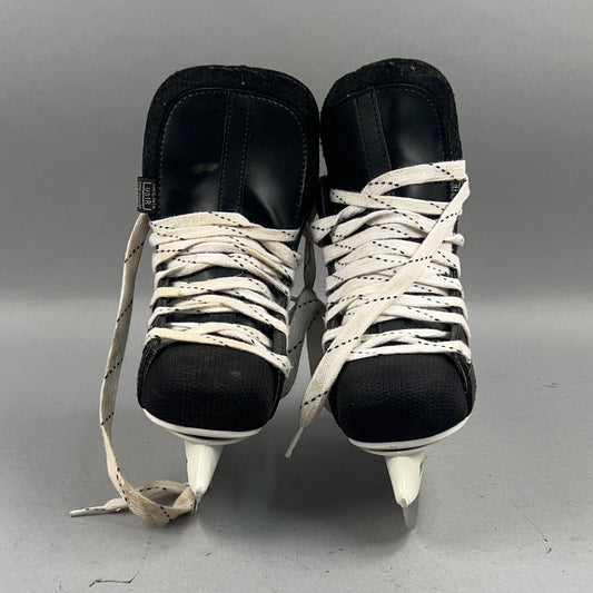 Bauer Impact 100 Size 1 Vintage Junior Hockey Skates — view 2