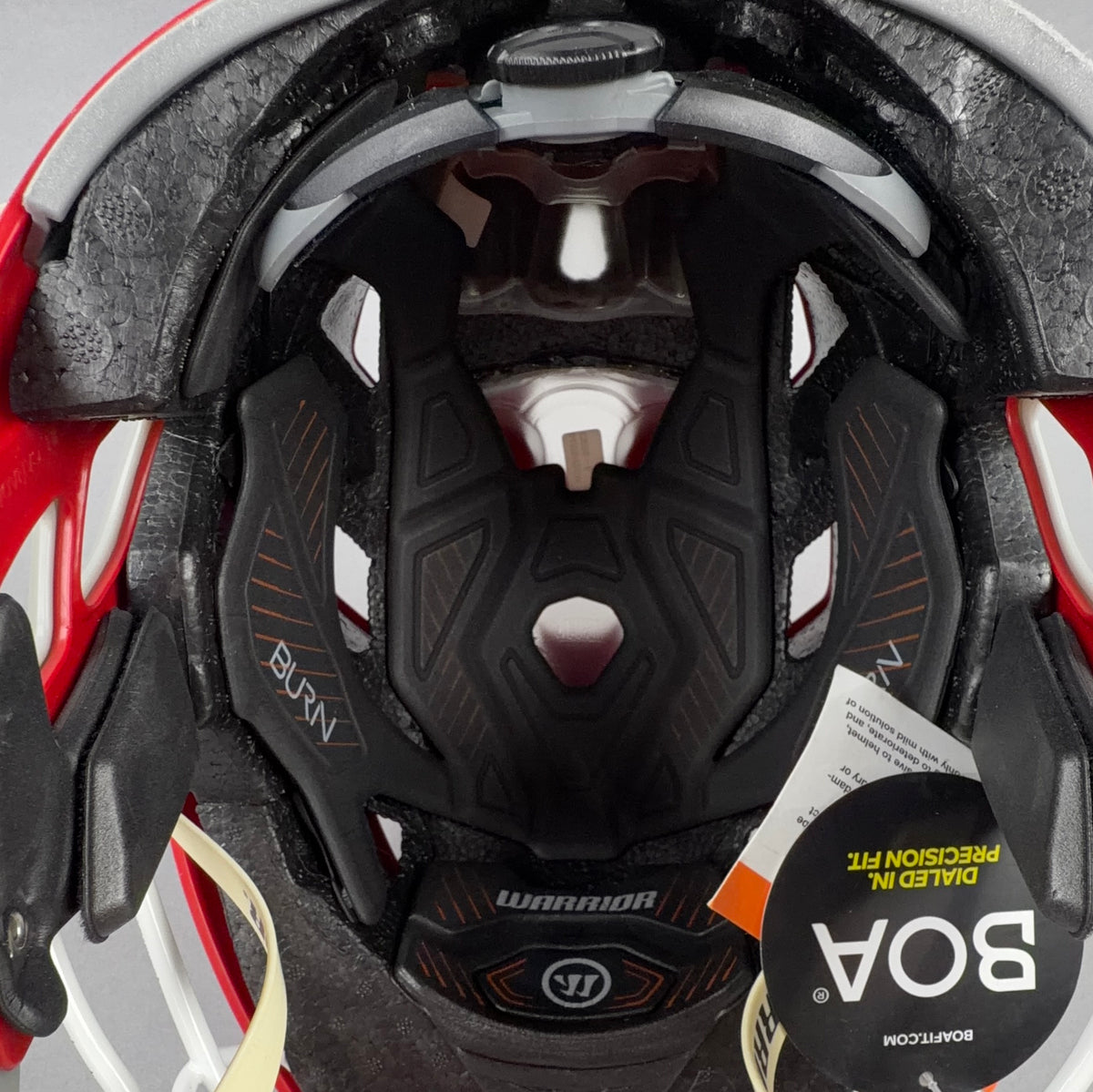 Warrior Burn OSFM Adjustable 22.5" to 24.5" Senior Lacrosse Helmet