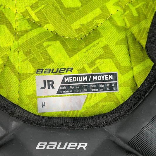 Bauer Vapor 3X Junior Medium Hockey Shoulder Pads