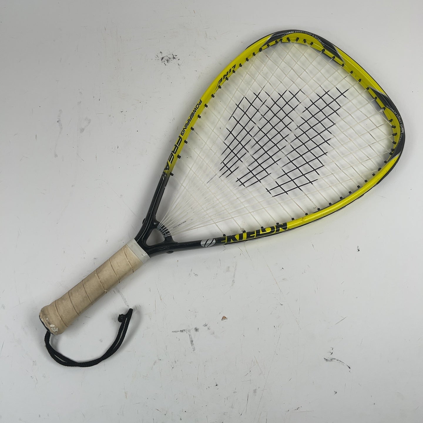 Ektelon Power Ring Freak Maximum Racquetball Racquet Grip & Head Size