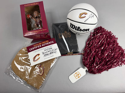 Jarrett Allen Autographed Cleveland Cavaliers Mini Basketball