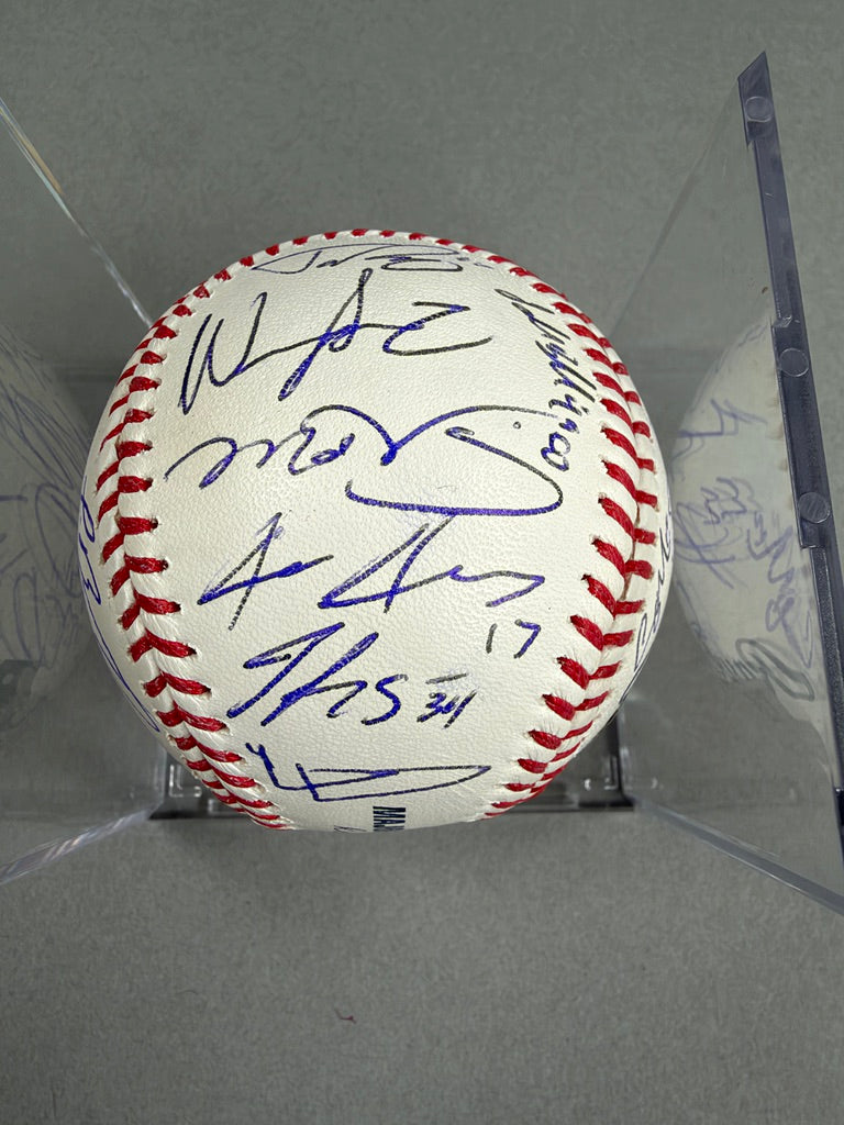 Detroit Tigers 2025 Team Signed Baseball