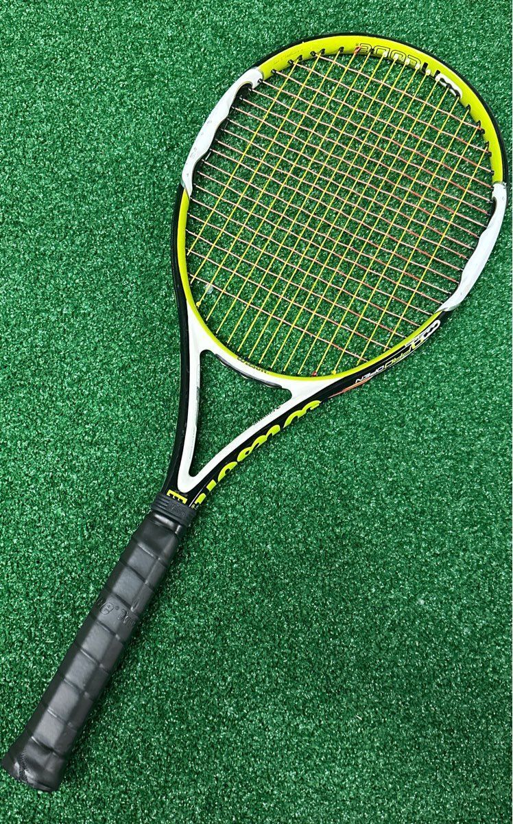 Wilson N Code N Pro Open Tennis Racket, 27", 4 3/8"