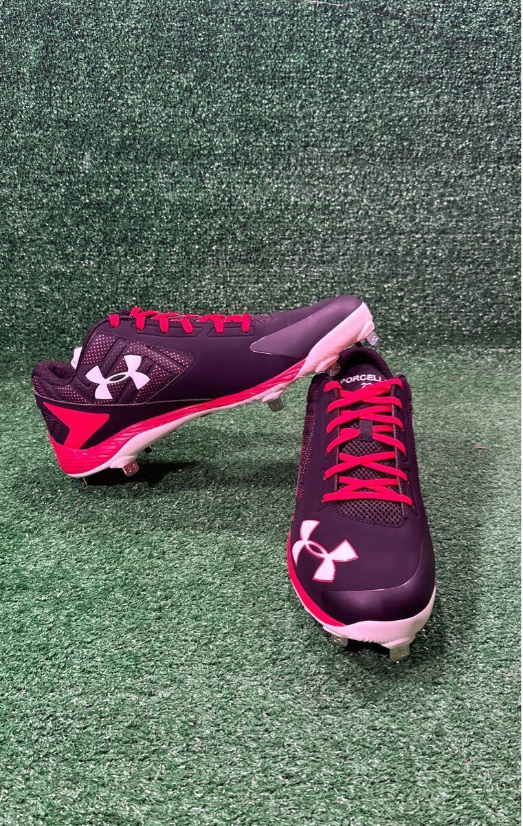 Team Issued #22 Porcello Under Armour Yard Low ST 12.5 Size Baseball Cleats