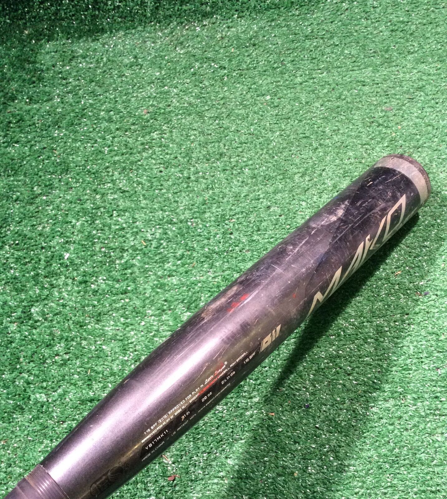 Easton Mako Beast YB17MK11 Baseball Bat 31" 20 oz. (-11) 2 1/4"