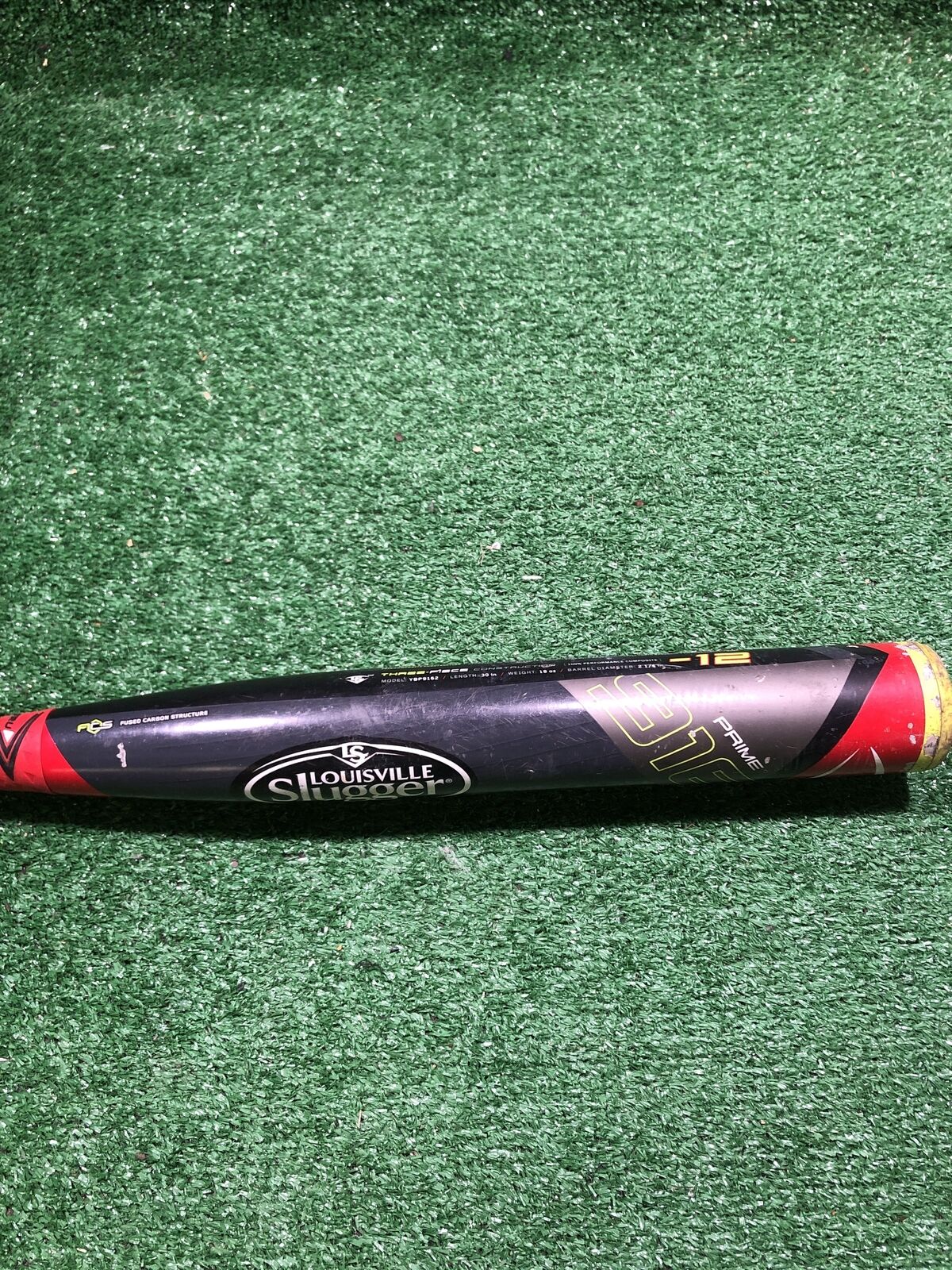 Louisville Slugger YBP9162 Baseball Bat 30" 18 oz. (-12) 2 1/4"